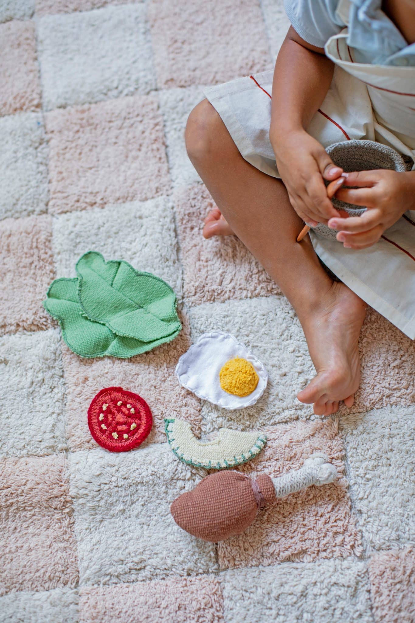 Rug Kitchen Tiles Rose