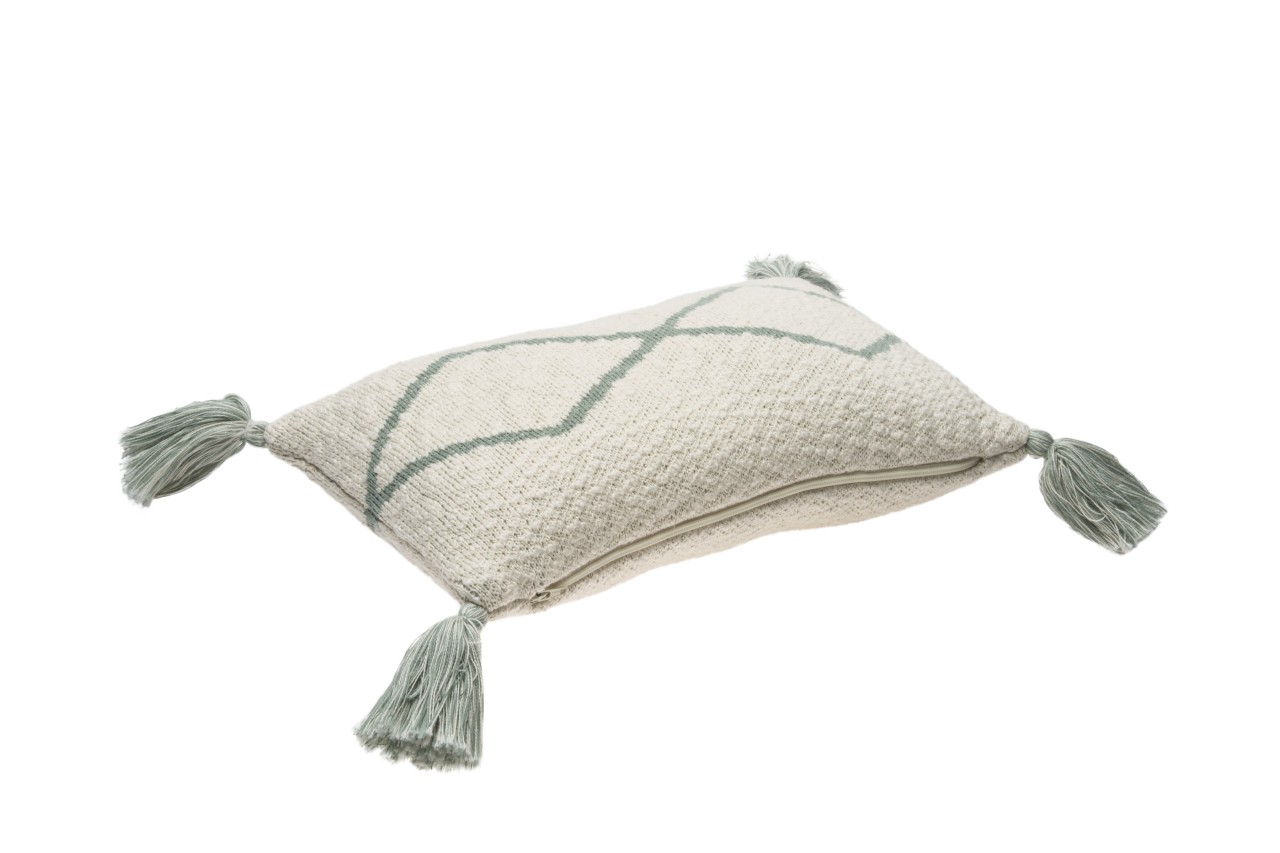 Kissen, Kuschelkissen, Kissenbezug, Tasselkissen, Wendekissen