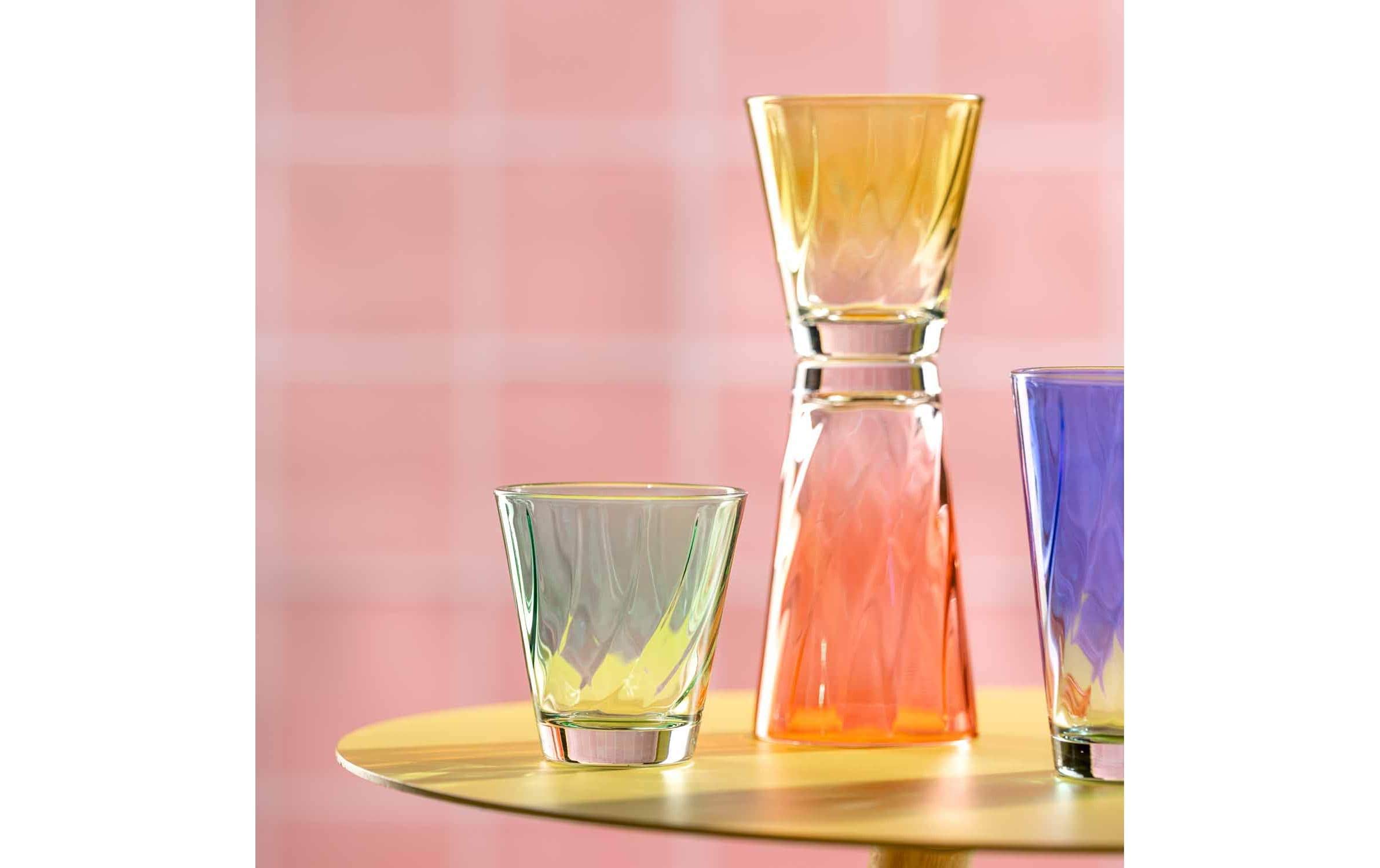 Leonardo Gläserset Twist 300ml 4farb