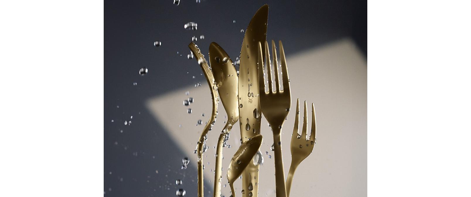 WMF Besteckset Boston Champagner Gold