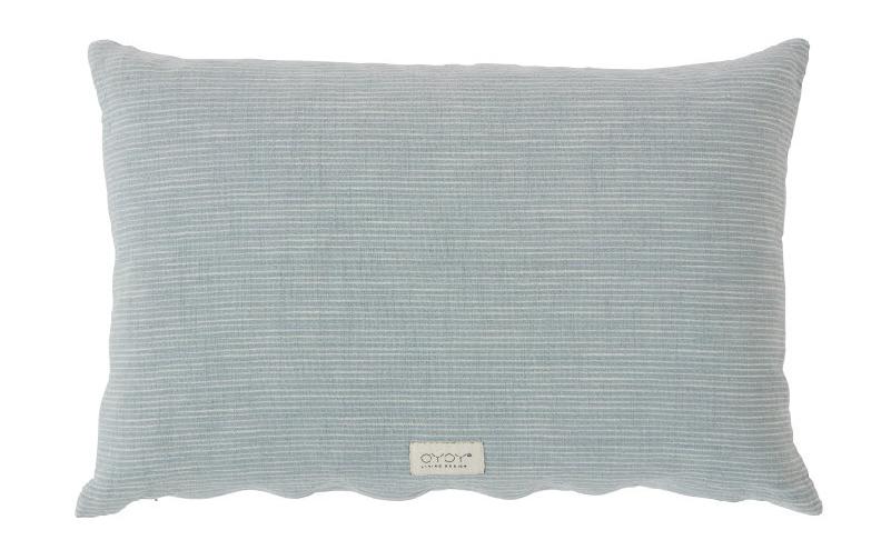 OYOY Kissen Kyoto Dusty Blue