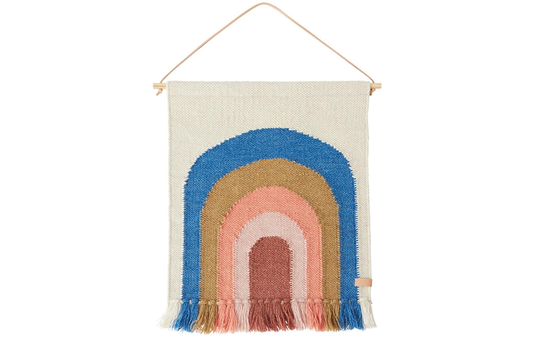 OYOY Wandteppich The Rainbow mini
