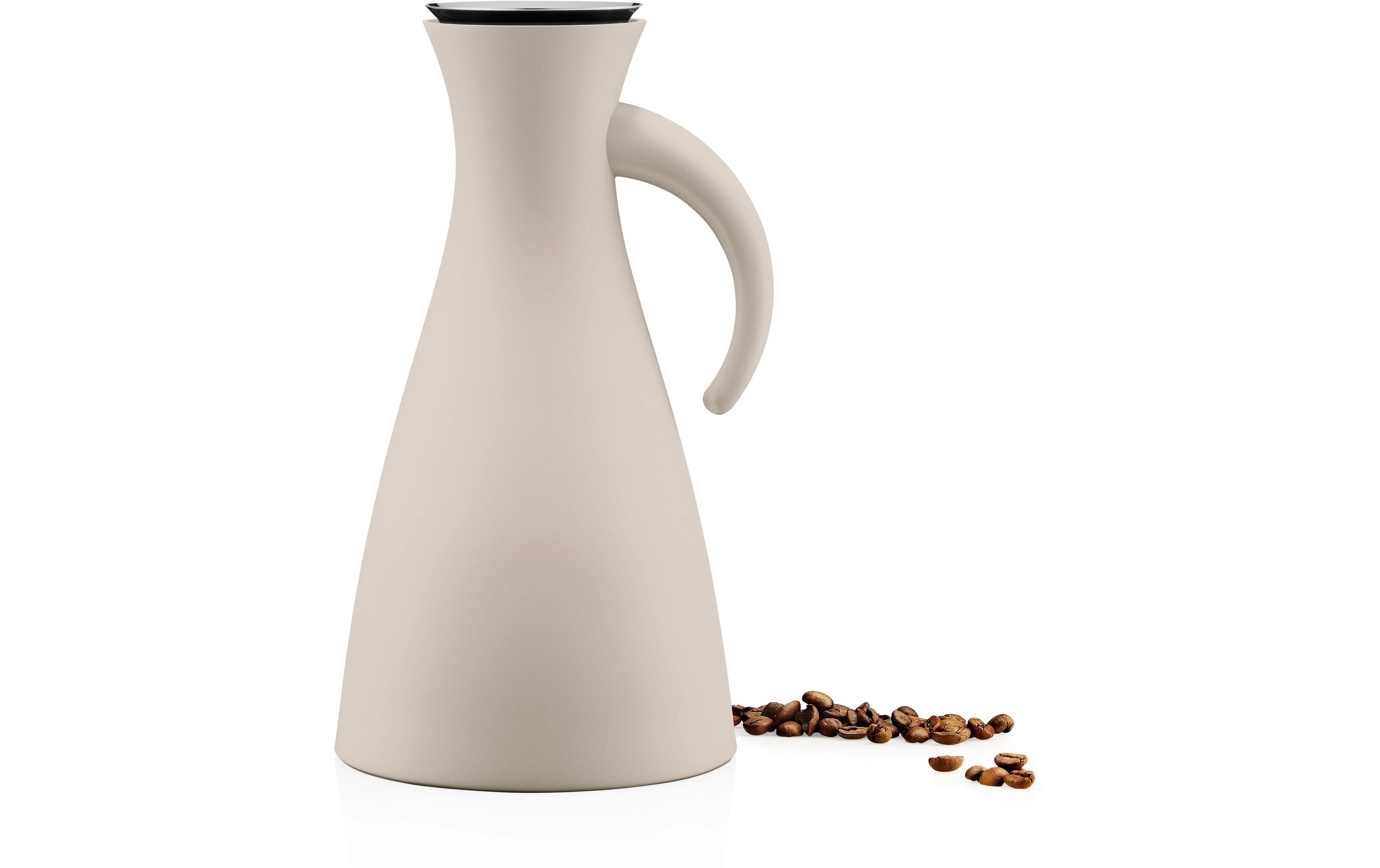 Karaffe, Kaffeezubehör, Beige, Kaffee-Röse, Vorratsbehälter
