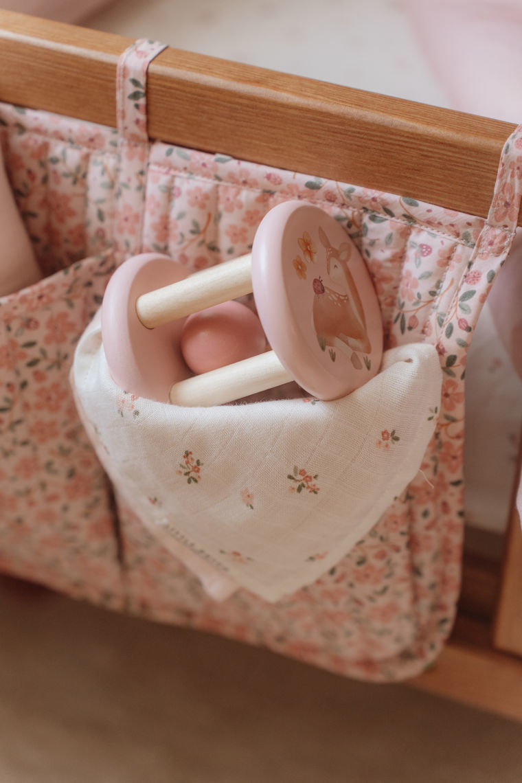 Spielzeug, Holzspielzeug, Puppe, Korb, Möbeldeko