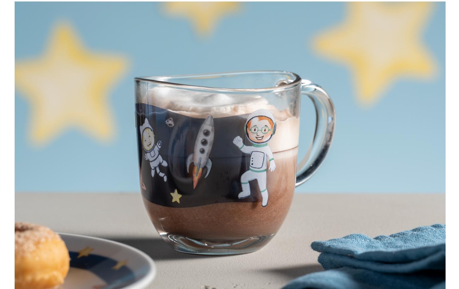 Leonardo Kindertasse Avvenutura Weltall