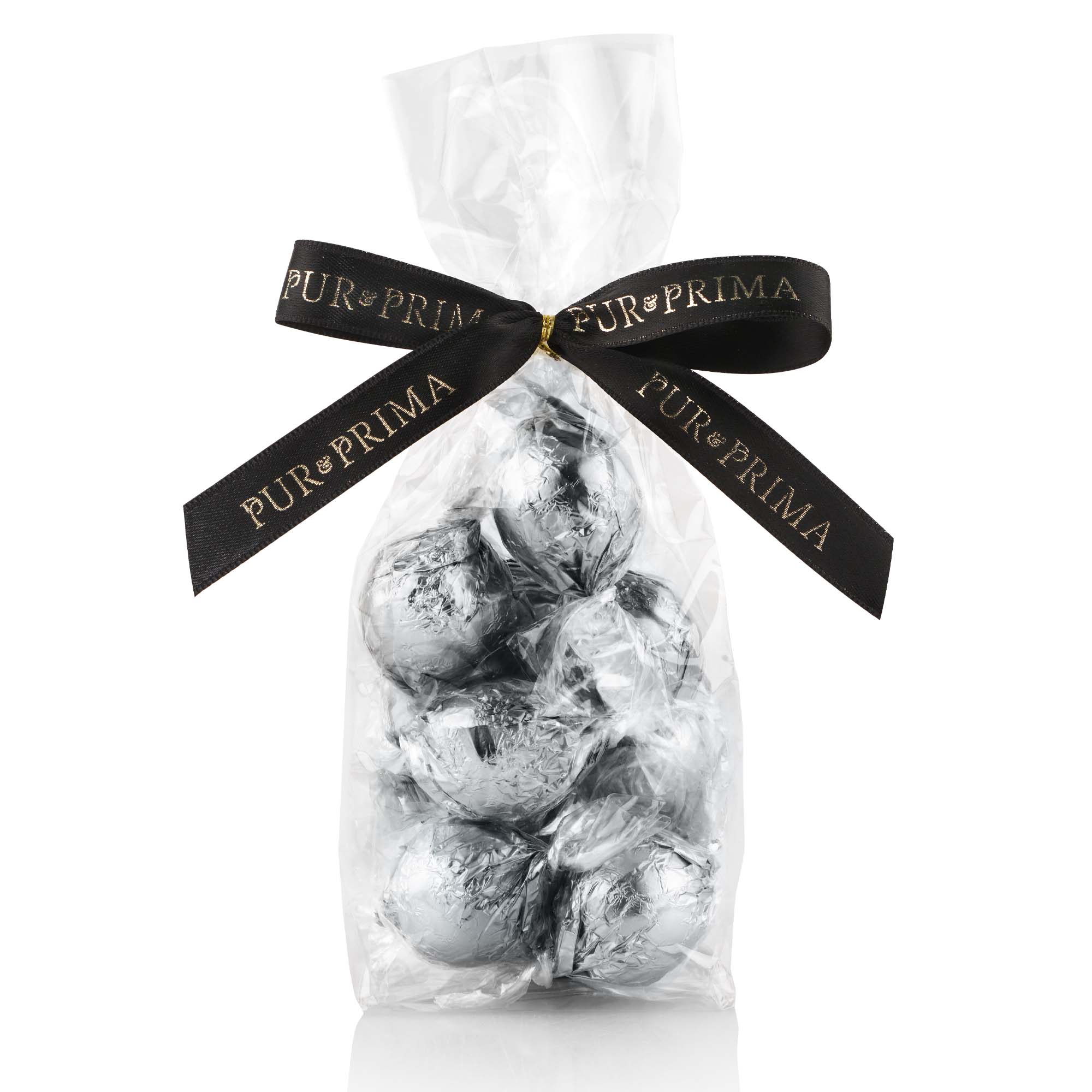 Knusperkugeln Silber im Säckli 10 Stk, 75g