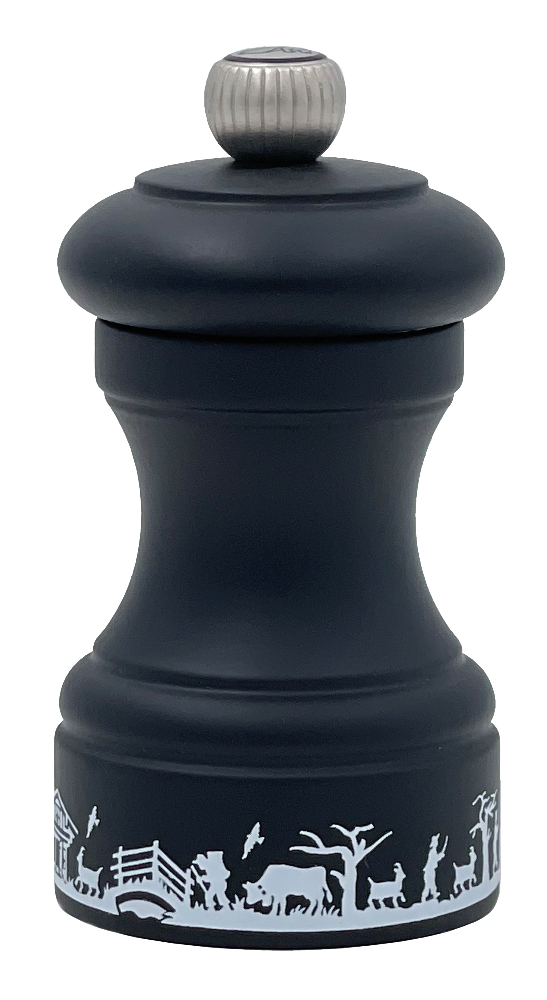 ALPES BISTRO Pfeffermühle schwarz mat 10cm