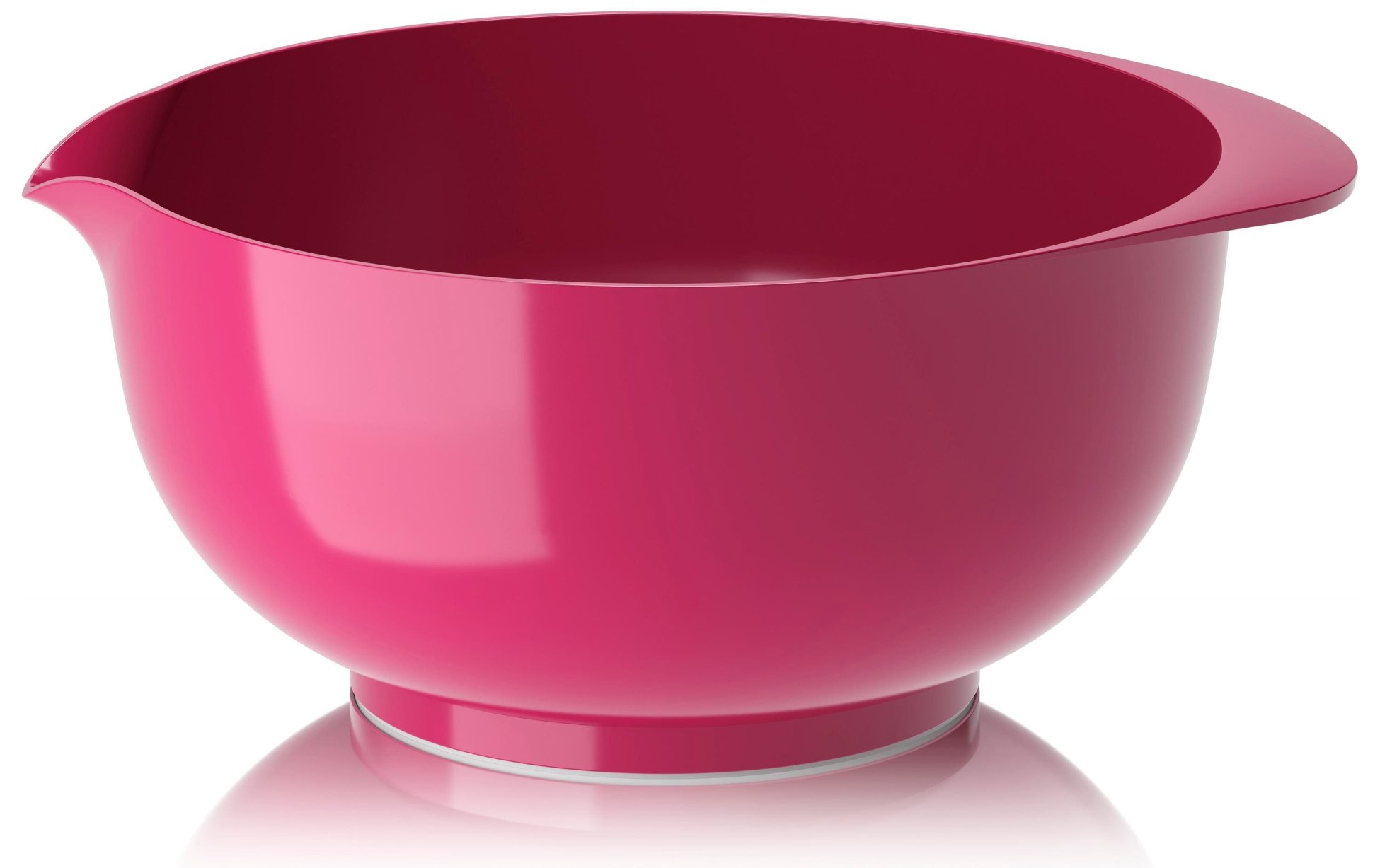 Schüssel, Rührschüssel, Küchenzubehör, Pink, Metallrand