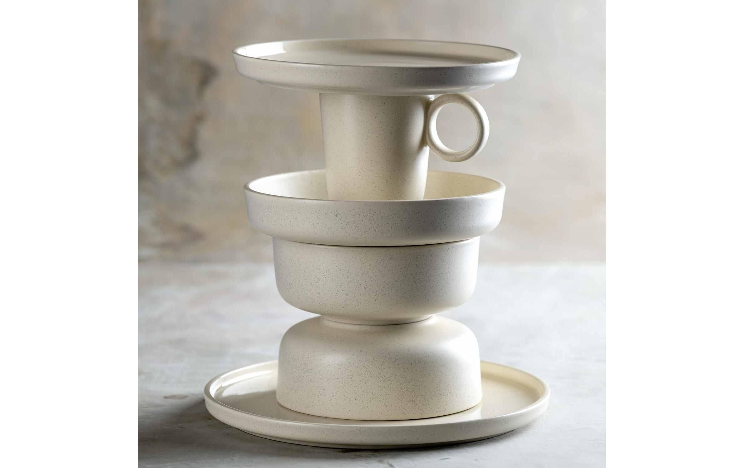 Untertasse, Tasse, Töpferei, Klebeband