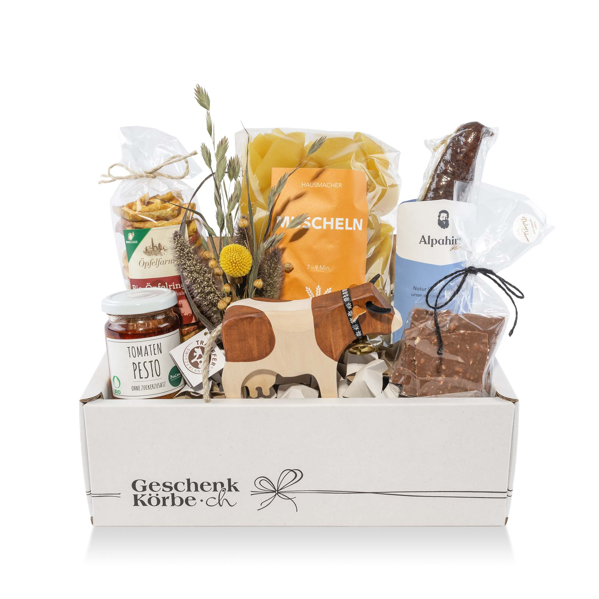 Geschenkkorb "Typisch Schweiz"