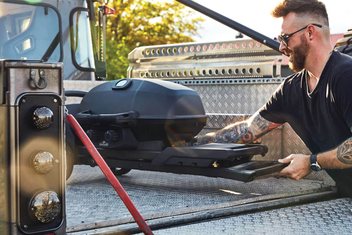 Grill TravelQ PRO 285X Phantom Schwarz matt