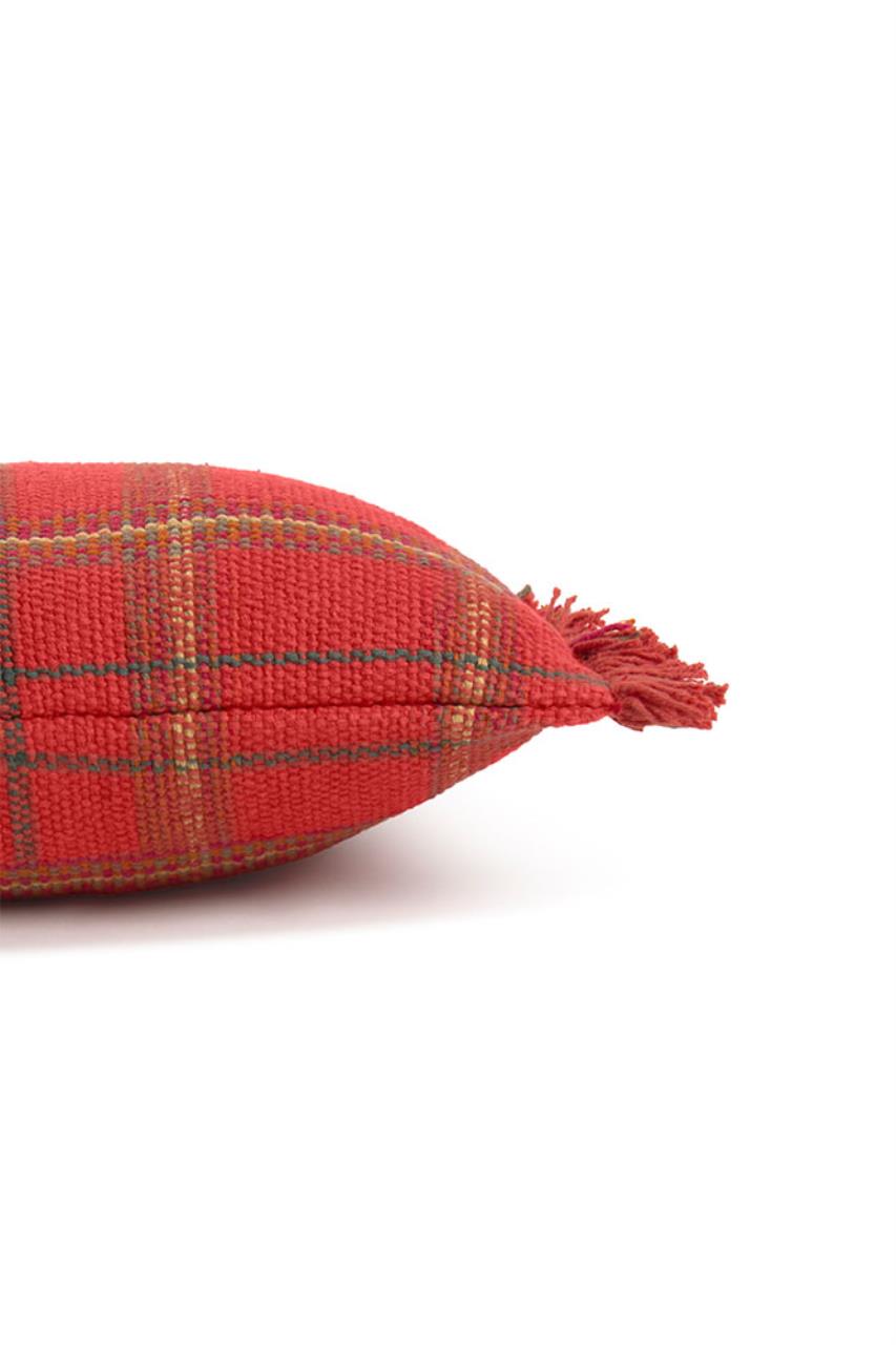 Kissen Tartan/ Karo Kissen, Dekoration für Zuhause, Gewebt, Schottenmuster, Kopfkissen