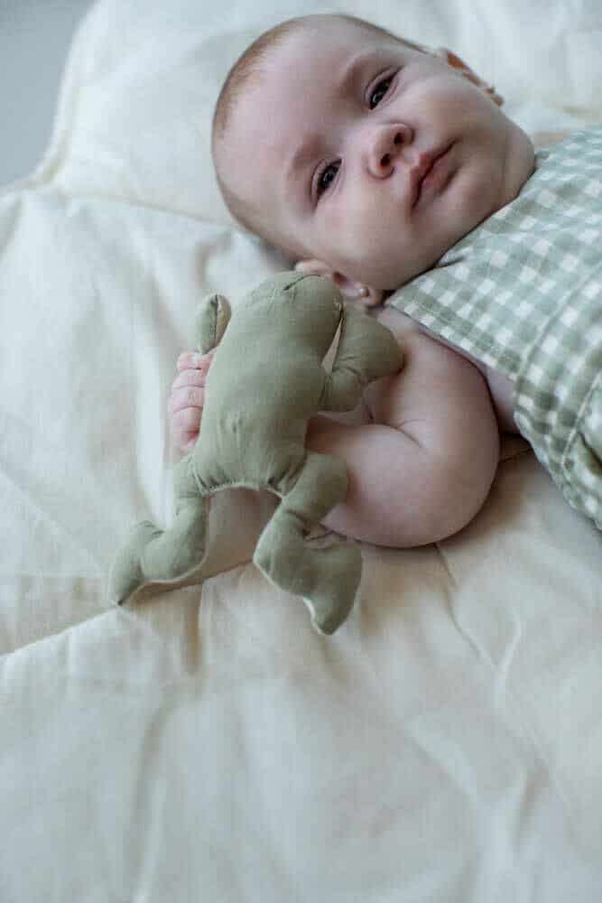 Set of 3 crinkle and rattle baby toys Lily Pond Set of 3 crinkle and rattle baby toys Lily Pond