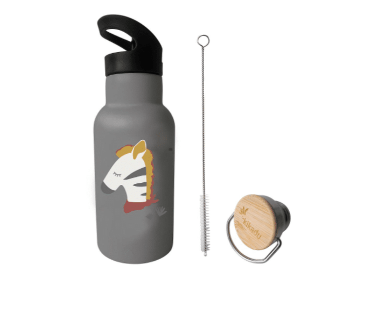 Trinkflasche Zebra