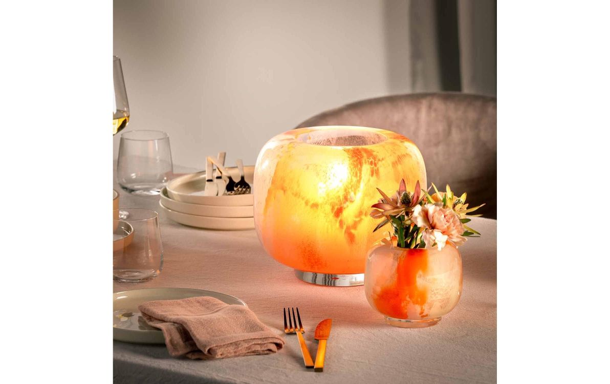 Lampe, Pflanze, Lampe, Pflanze