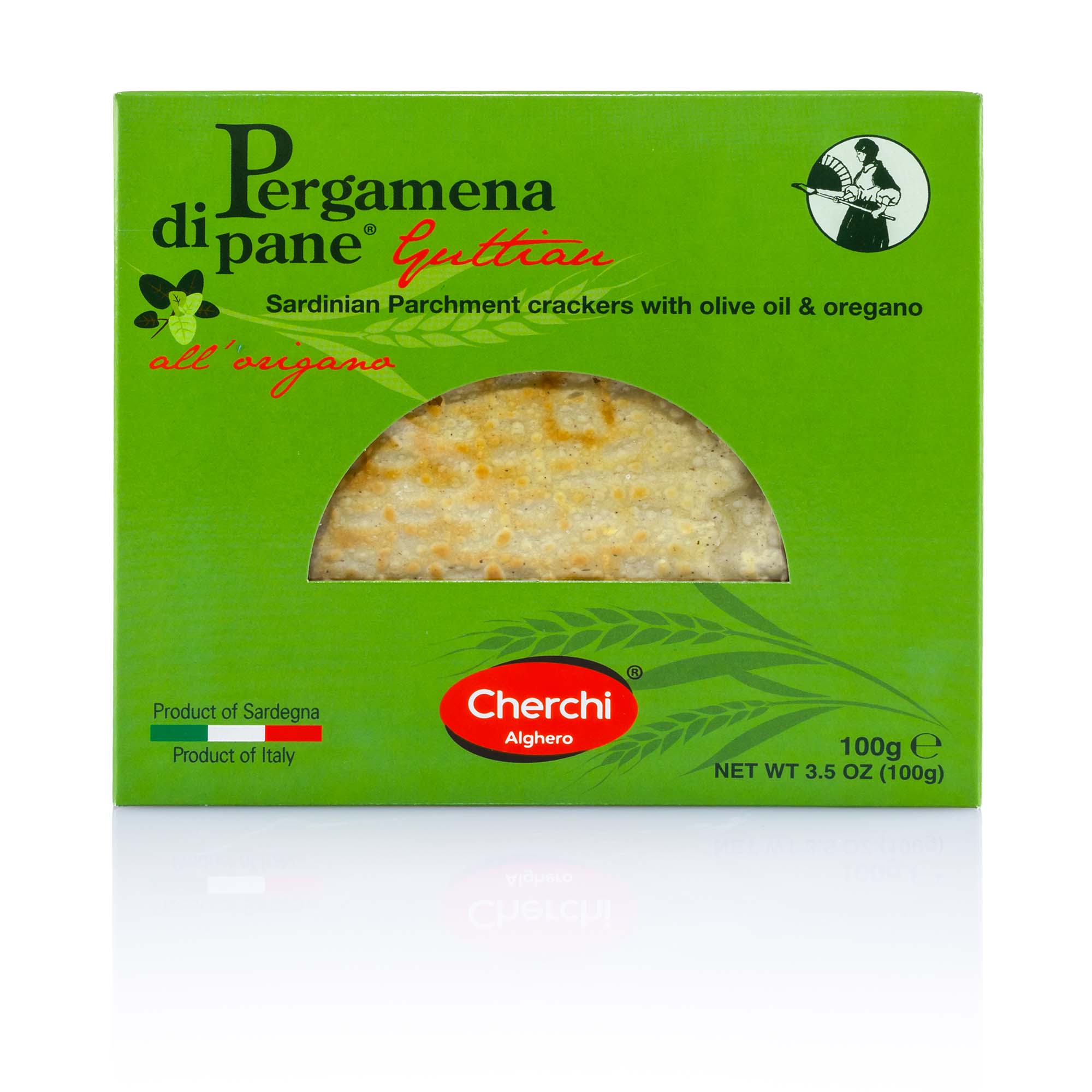 Pergamena di Pane Guttiau - Origano, 100g