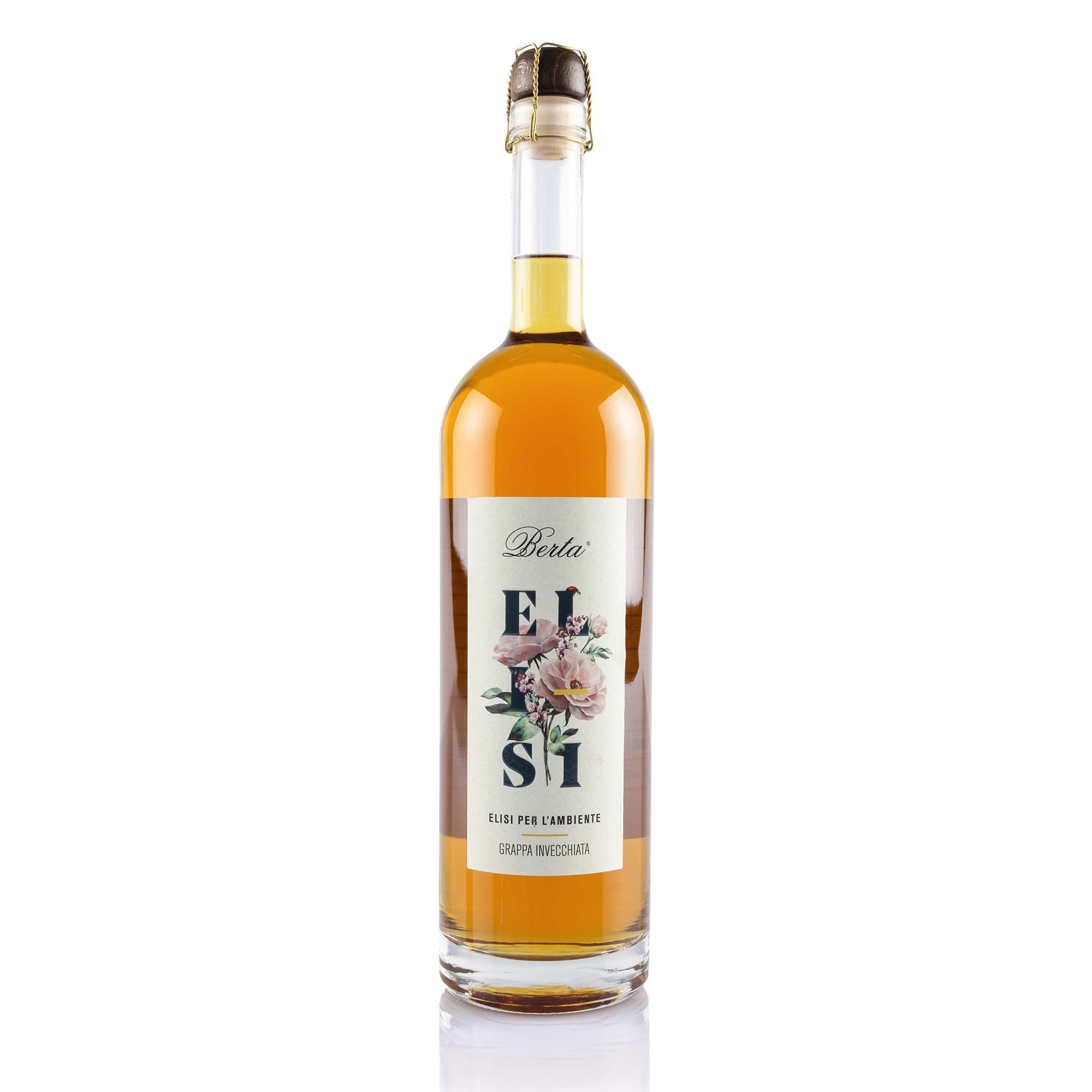 Grappa "Elisi" von Berta 43%, 100cl