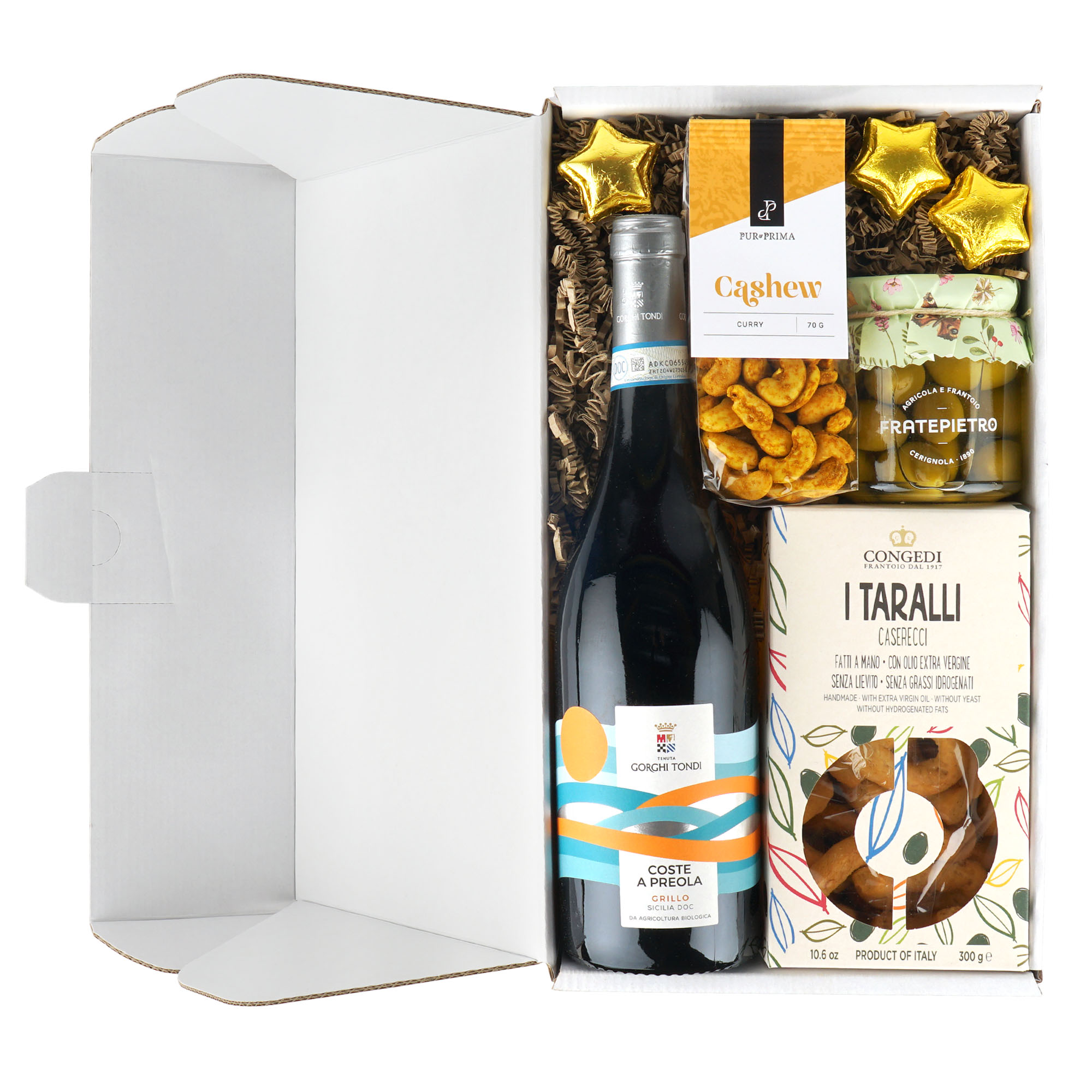 Geschenkkorb Weihnachten "Apéro Bianco"