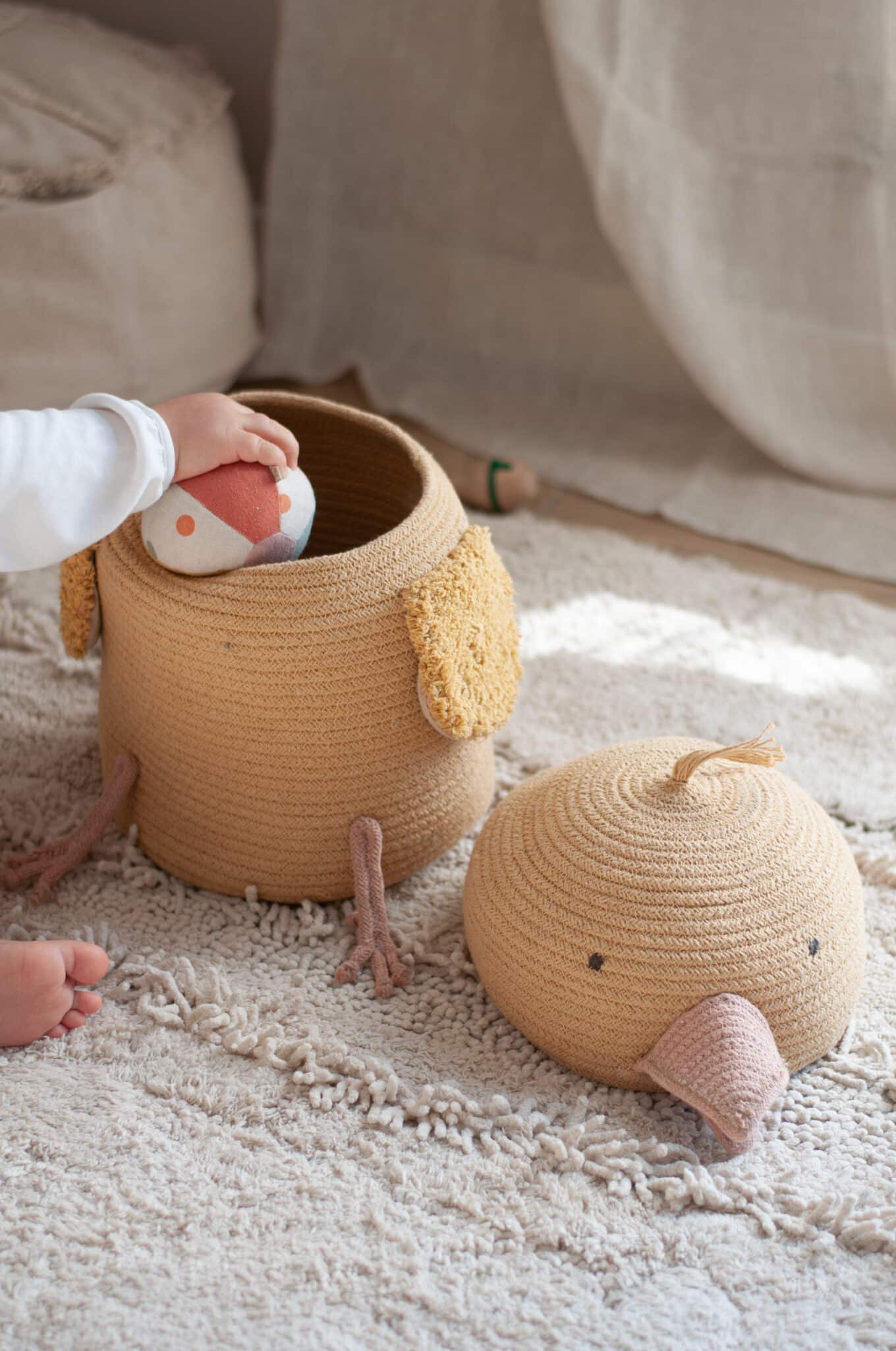 Basket Charlie the Chicken Basket Charlie the Chicken