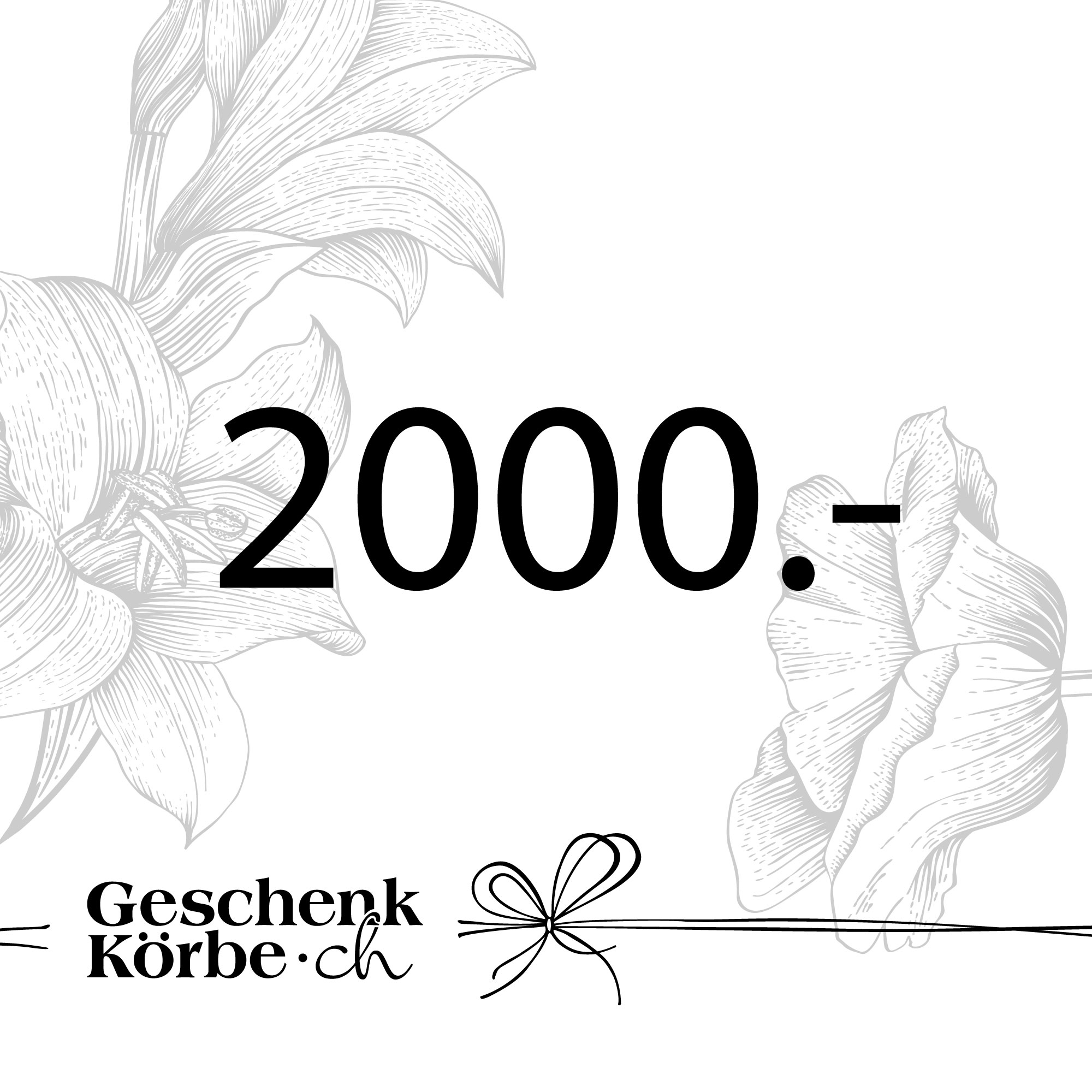 Gutschein - 2000CHF