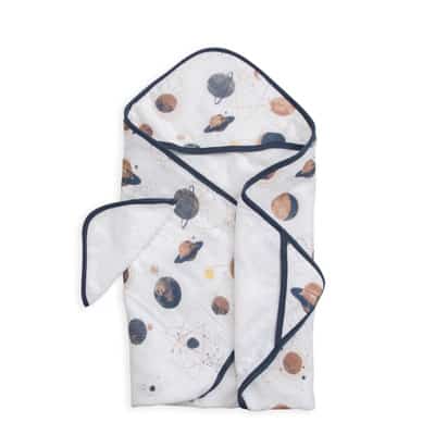 Hooded Towel & Wash Cloth Set - Planetary