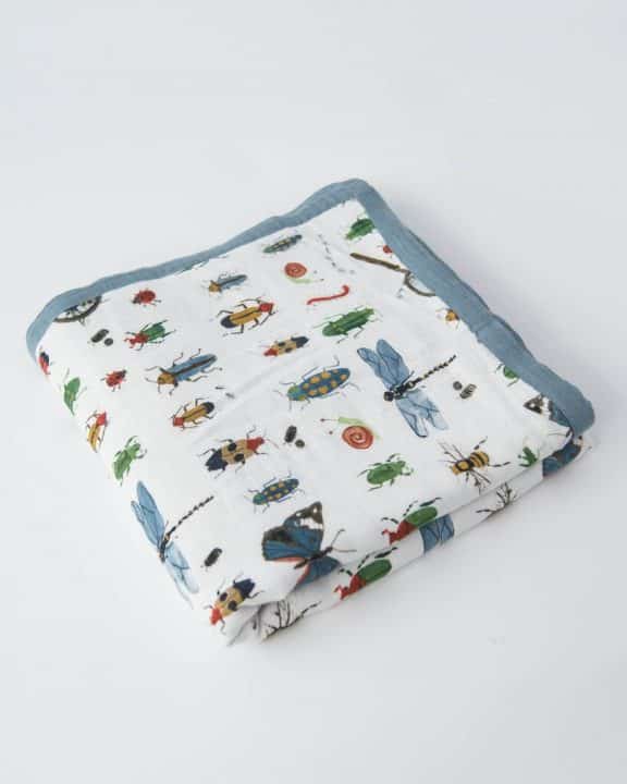 Deluxe Muslin Quilt - Bugs