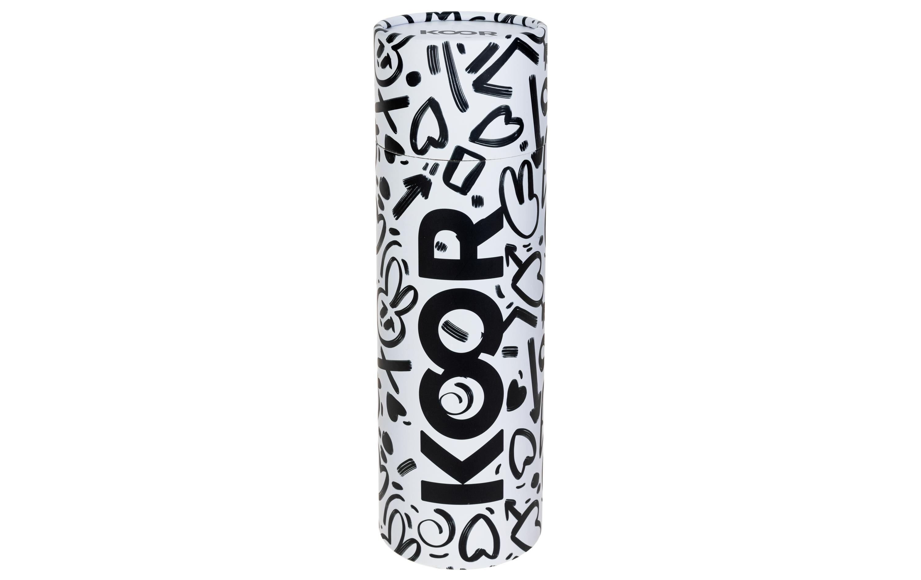 KOOR Flasche Thermo 500ml Graffiti Symbols