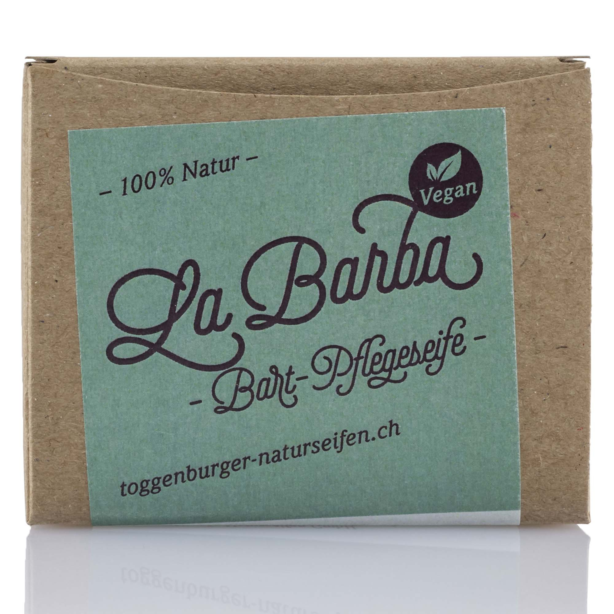 Vegane Bart-Pflegeseife "La Barba", 100g