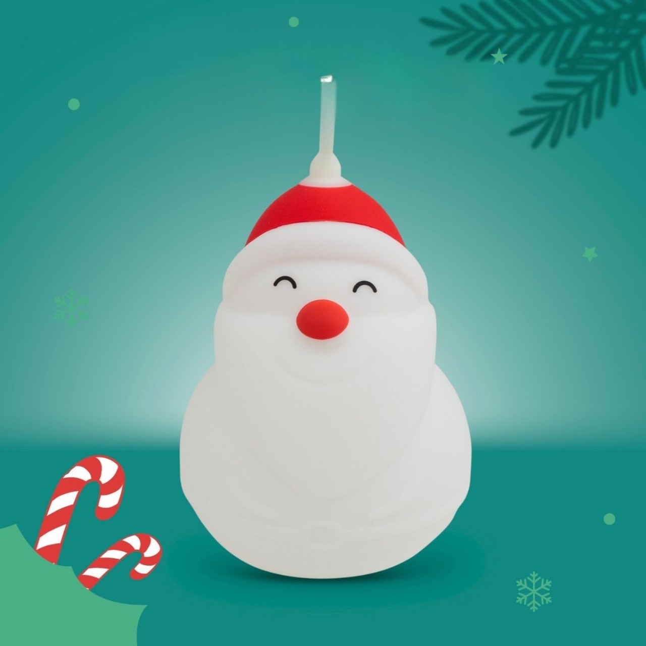 Weihnachtsfigur, Schneemann, Rotnasenfigur, Candy Cane, Winterdekoration