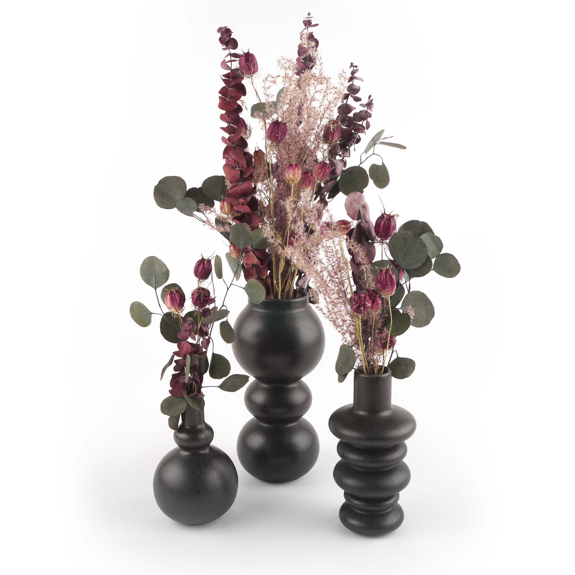 Trockenblumen Strauss 3er-Set "Eukalyptus Passion" Trockenblumen Strauss 3er-Set "Eukalyptus Passion"