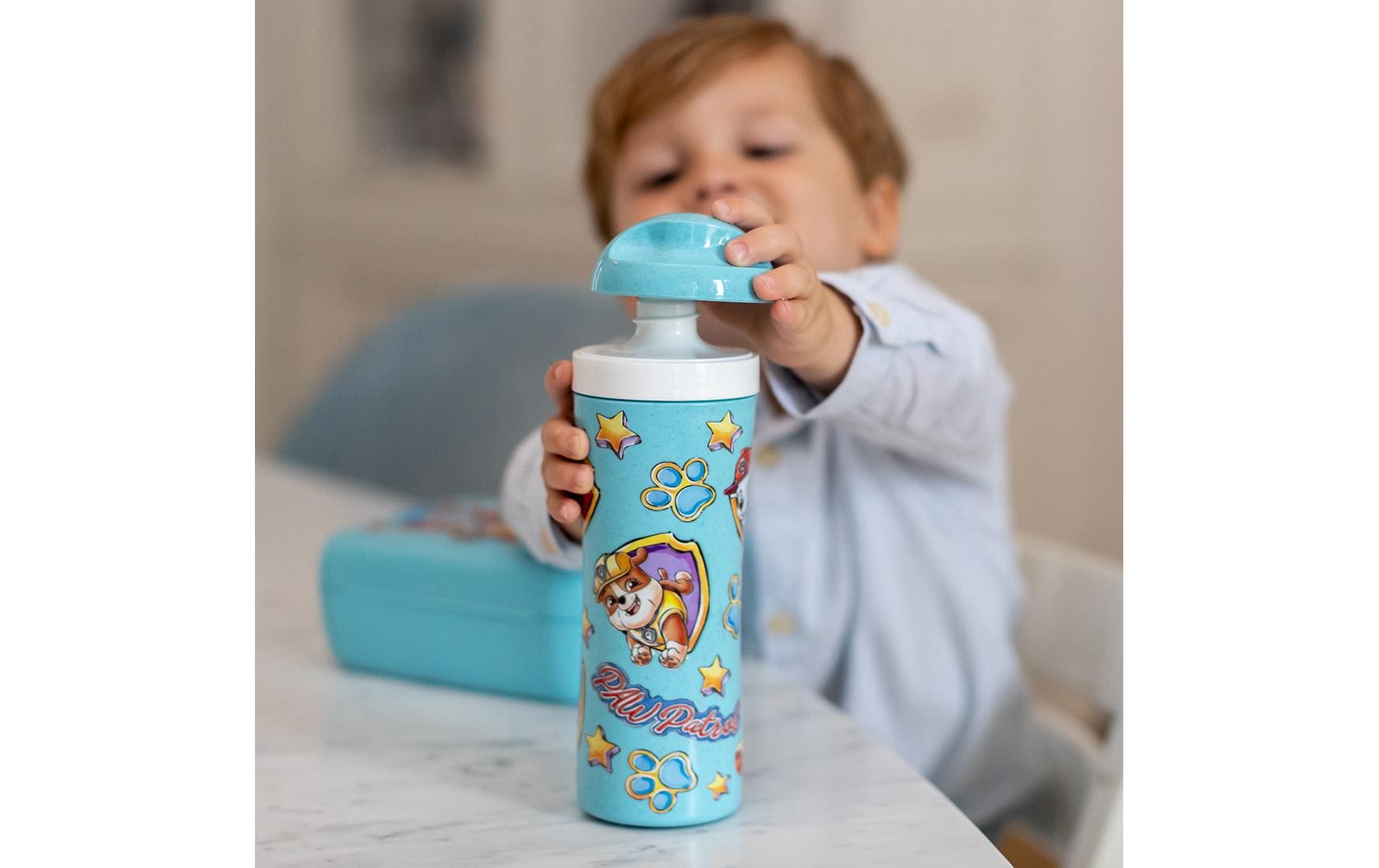 Koziol Trinkflasche 425ml OASE blau