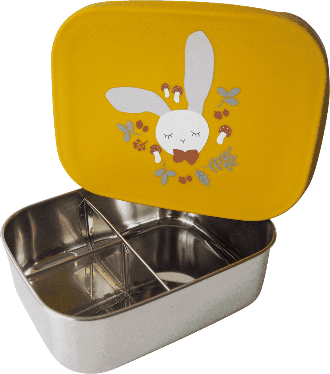 Lunchbox Hase gelb