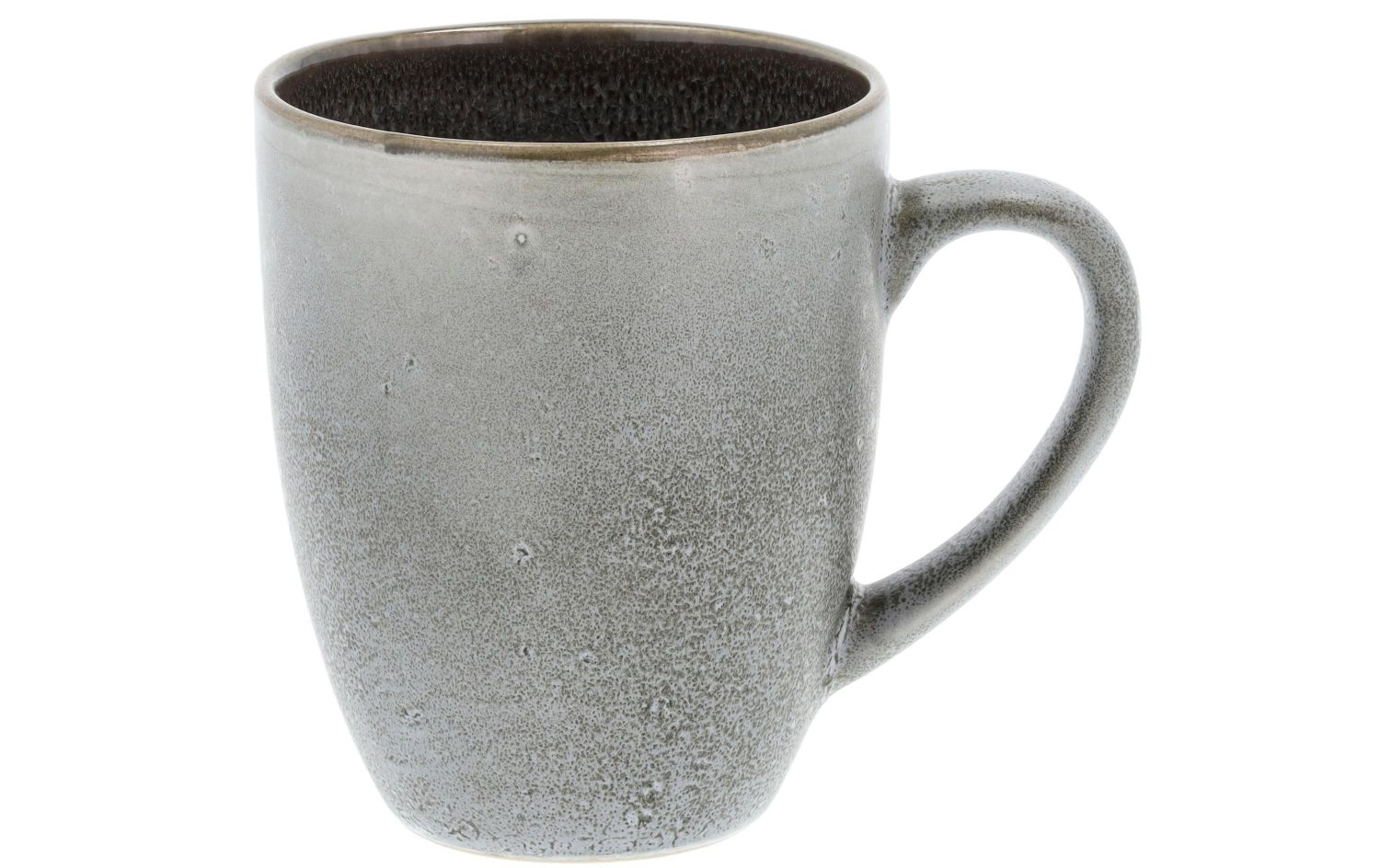 Tasse, Keramik, Becher, Grège, Glasur