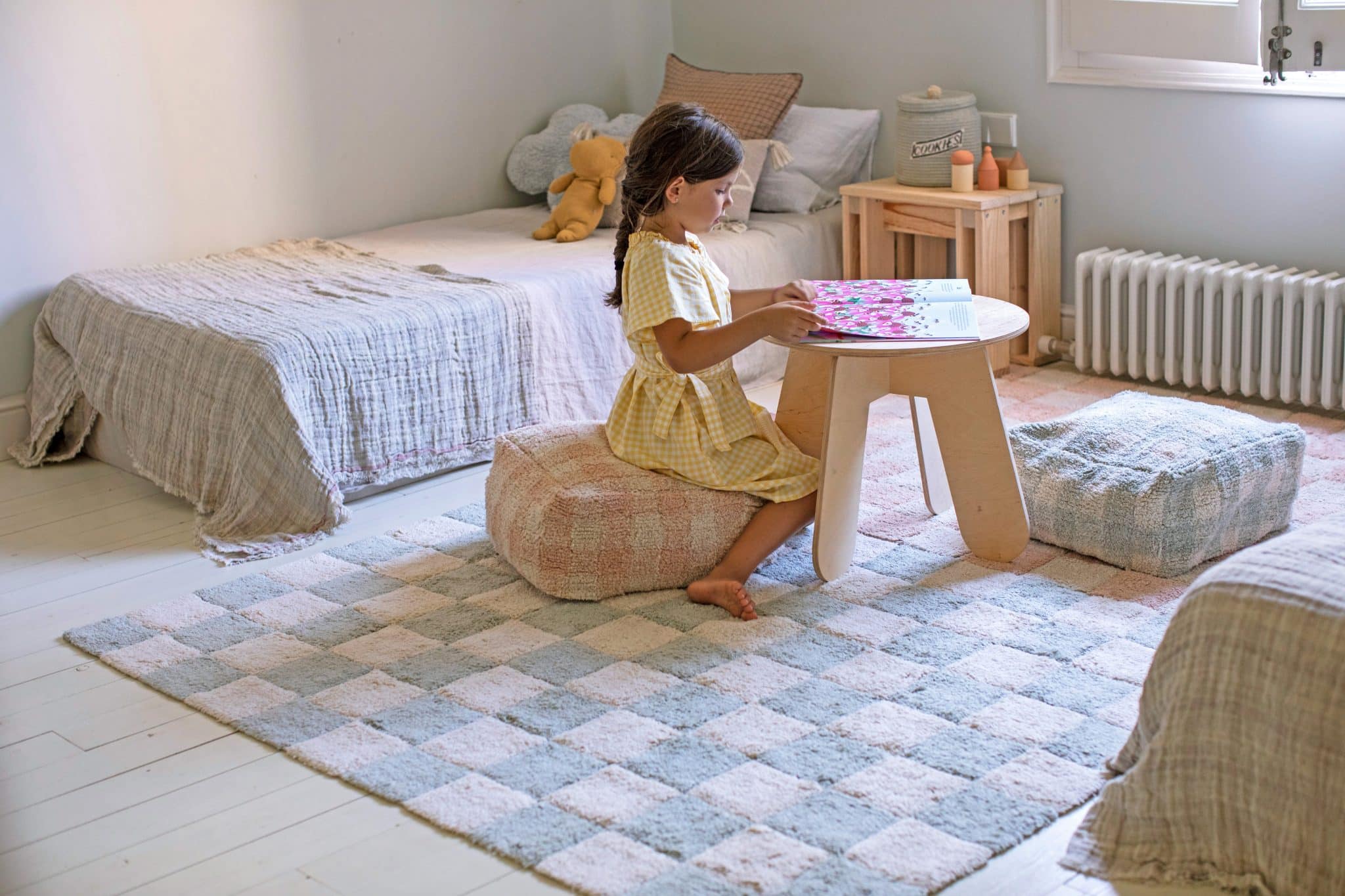 Rug Kitchen Tiles Rose