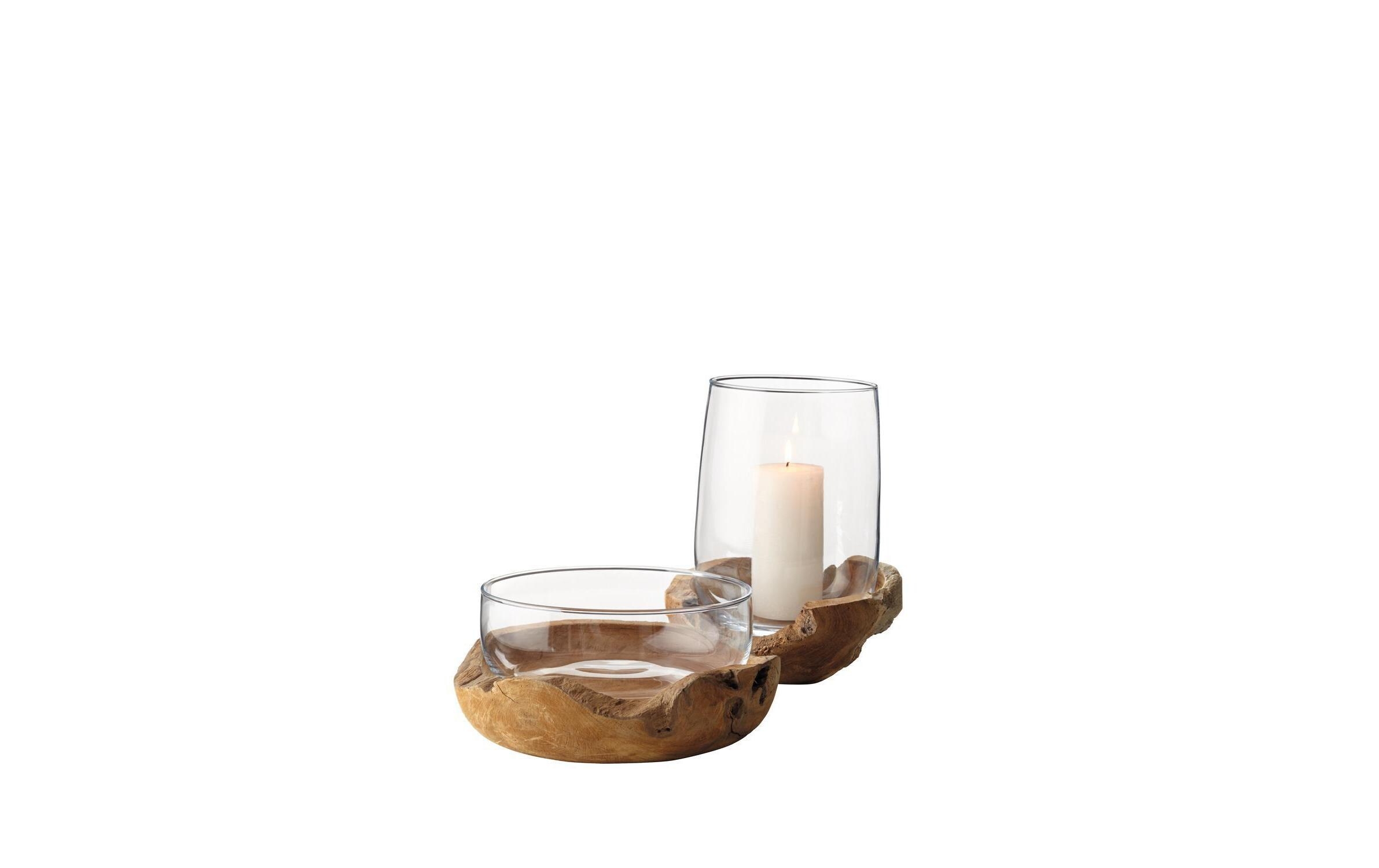 Kerze, Glas, Rauchrohr