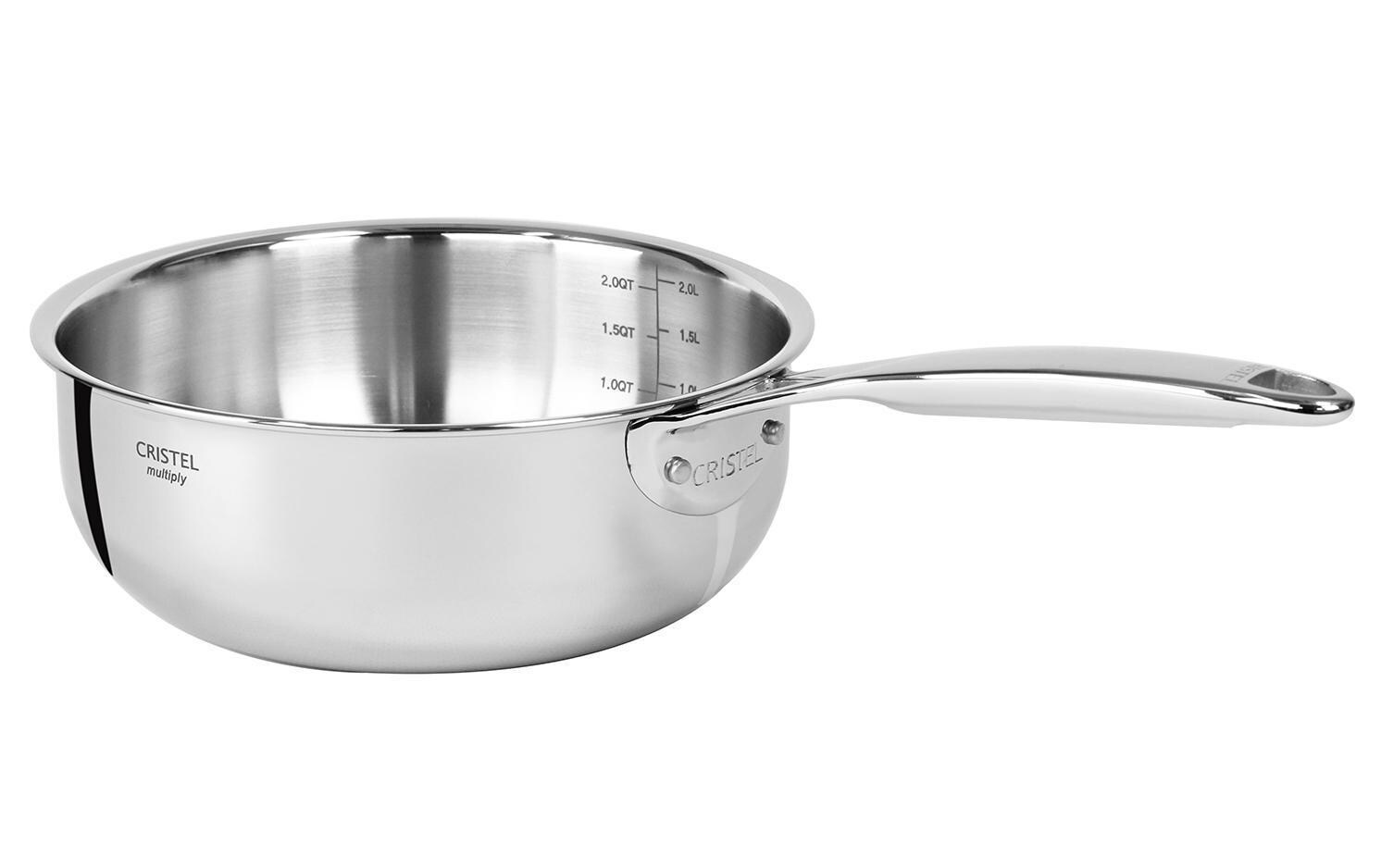Cristel Stielkasserolle Castel Pro 20cm