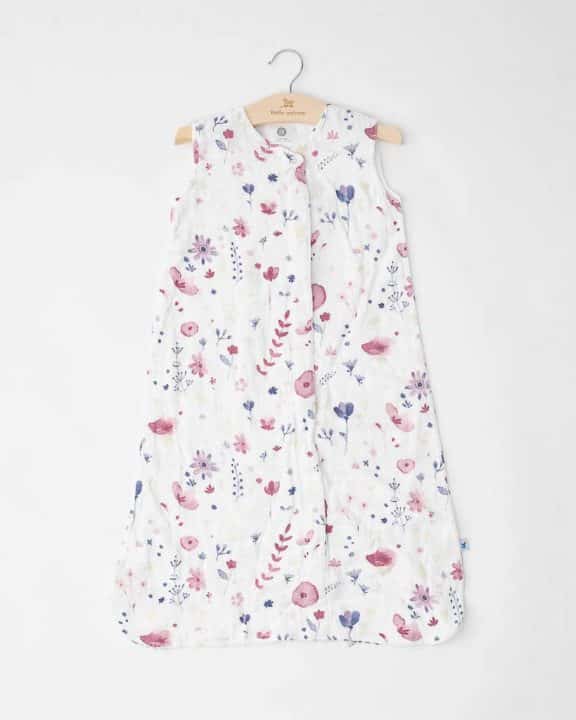 Cotton Muslin Sleeping Bag Gr. M - Fairy Garden