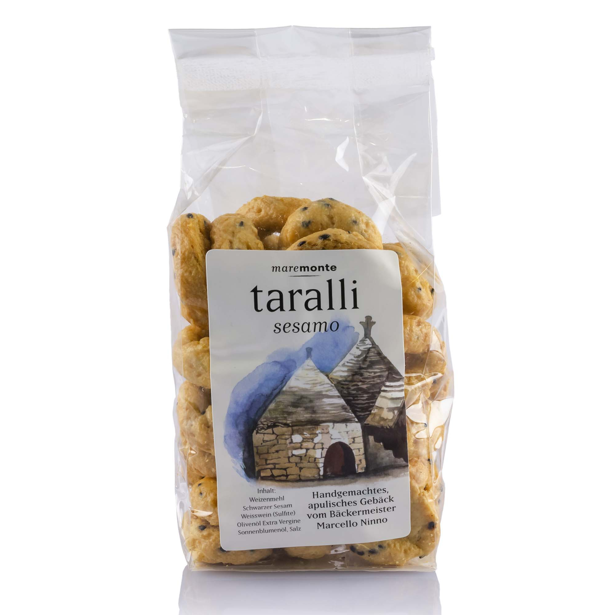 Taralli Sesamo nero, 200g