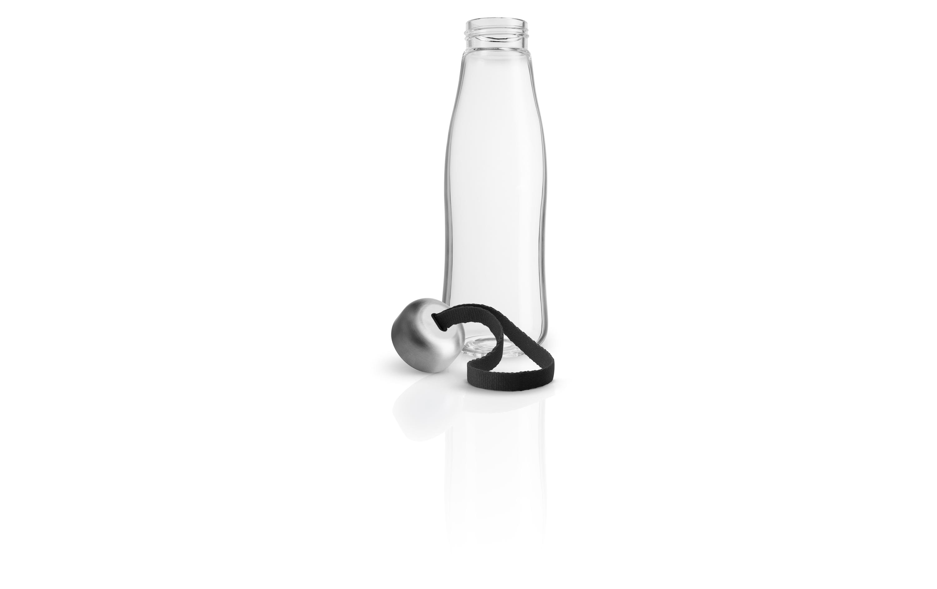 Eva Solo Trinkflasche Glas Black 0.5l