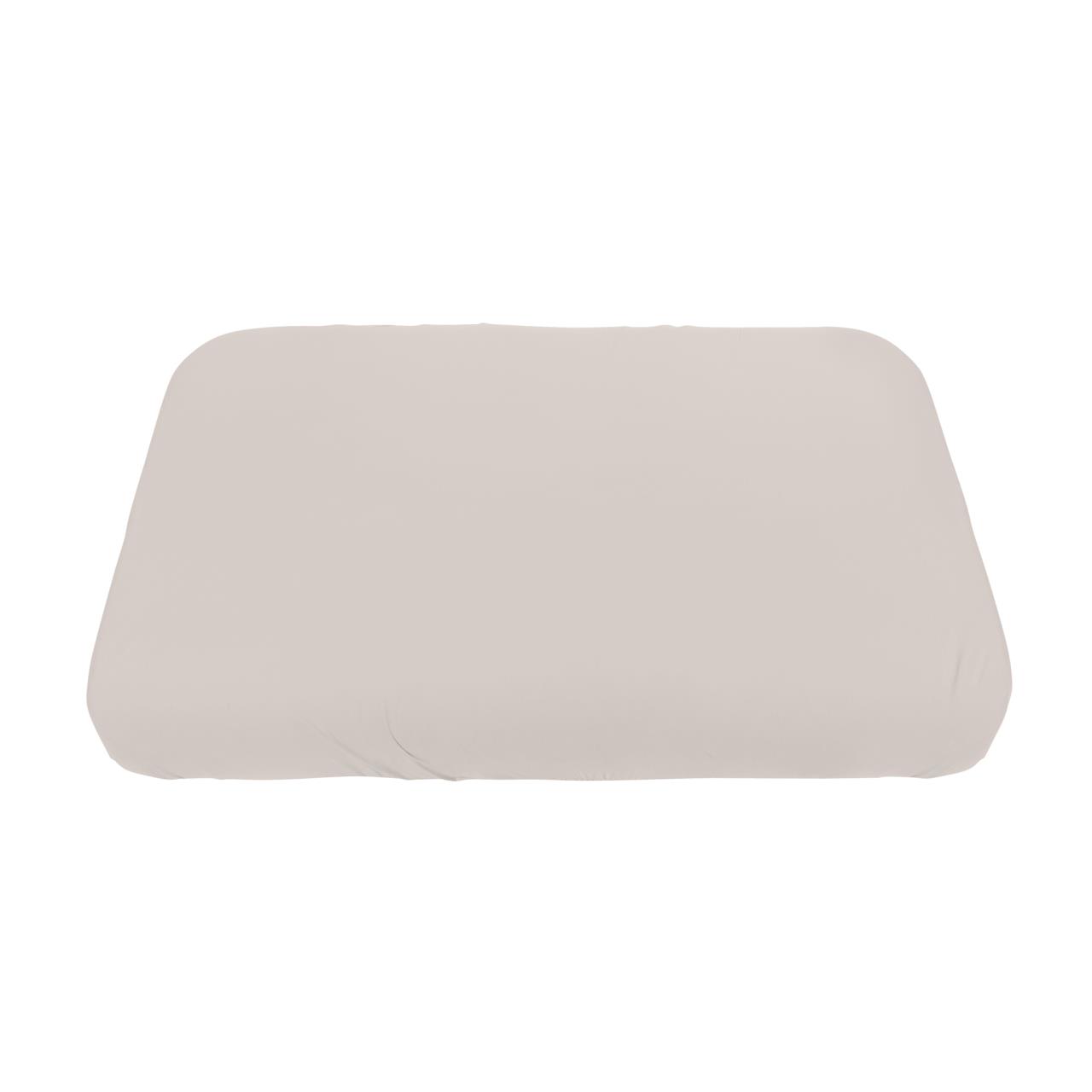 Jersey-Bettlaken, Baby, seabreeze beige