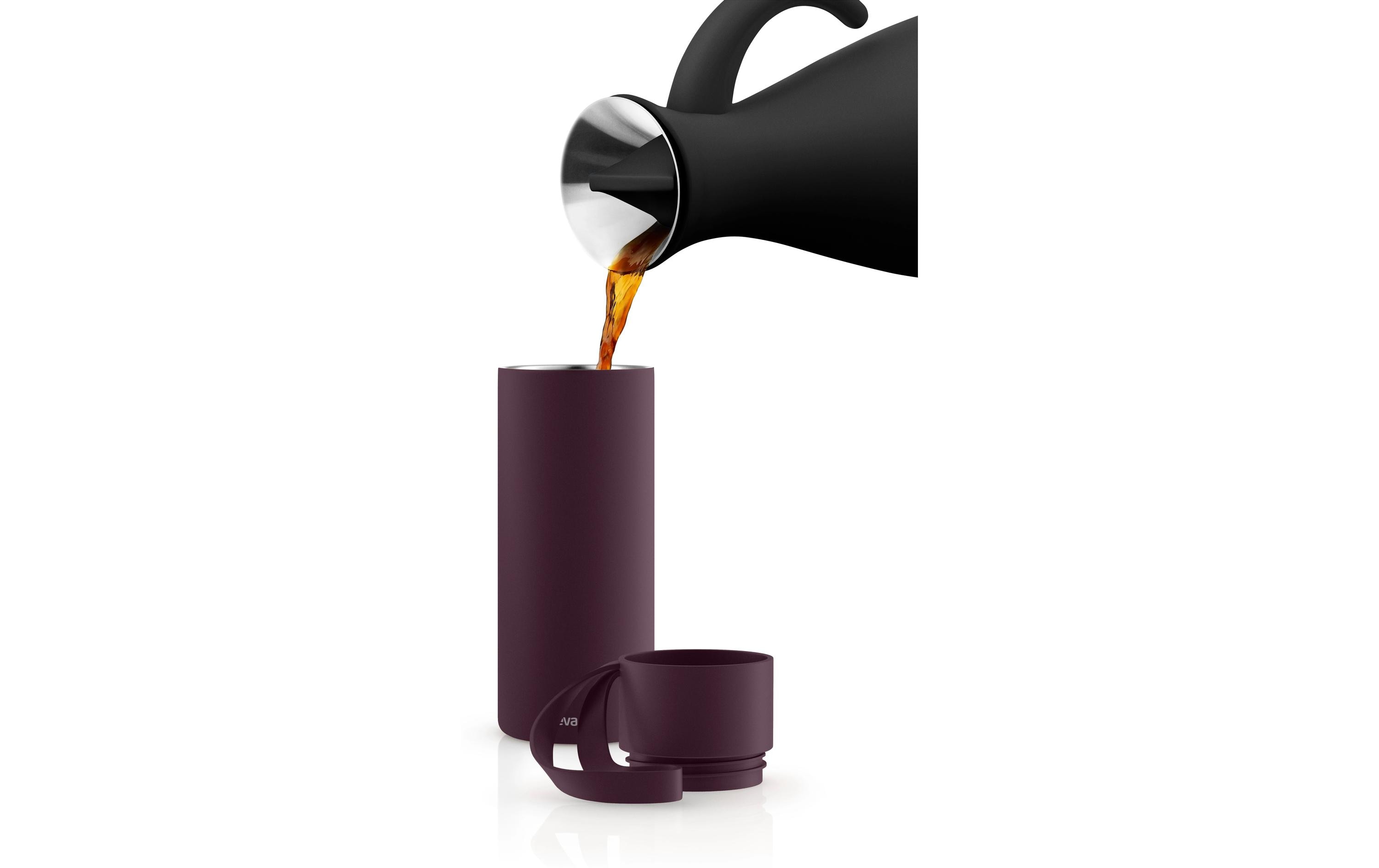 kannen-aufguss, kaffee-aufguss, deckel, vakuum-becher, weinrote farbe