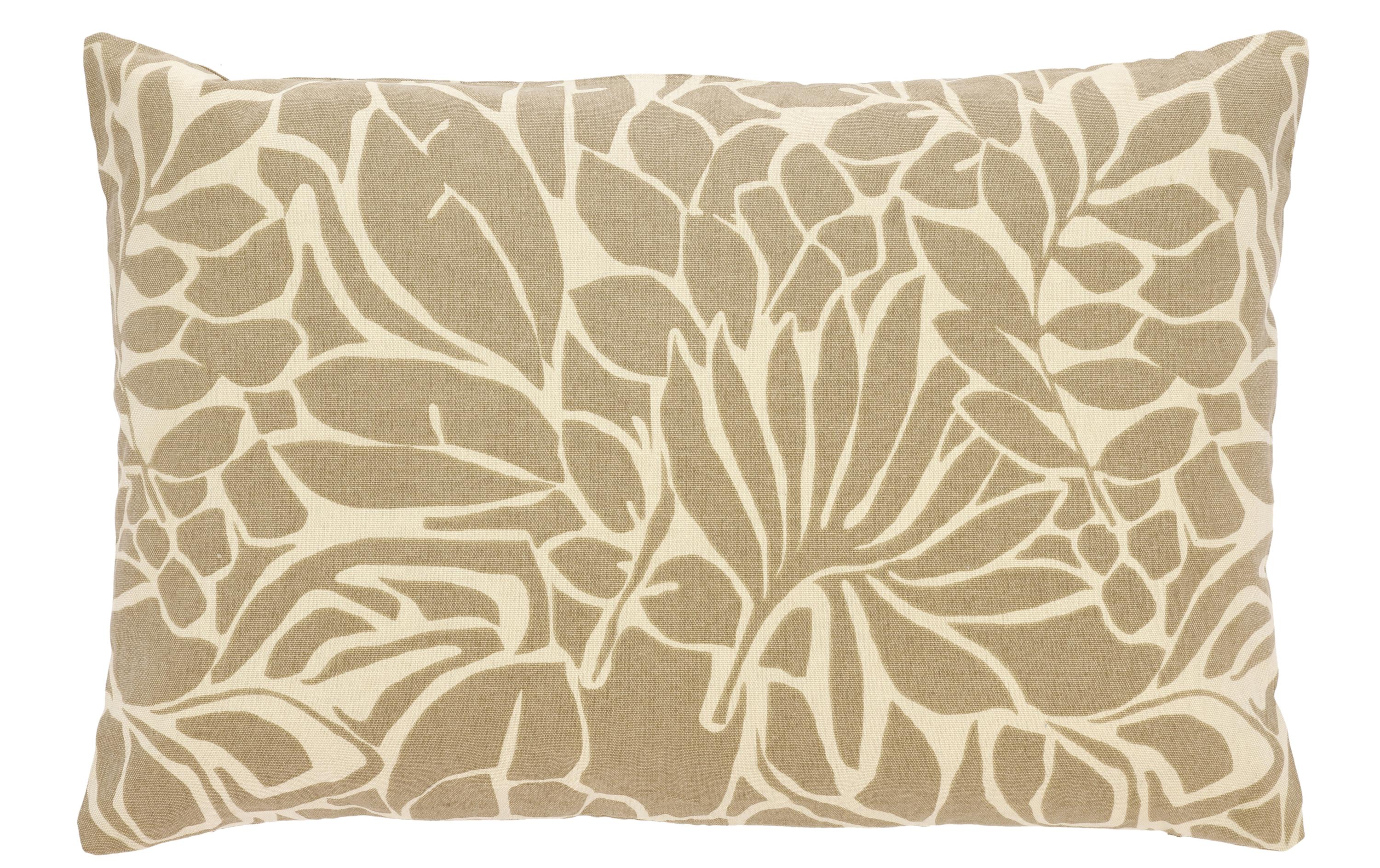 Södahl Kissen Abstract leaves, Beige
