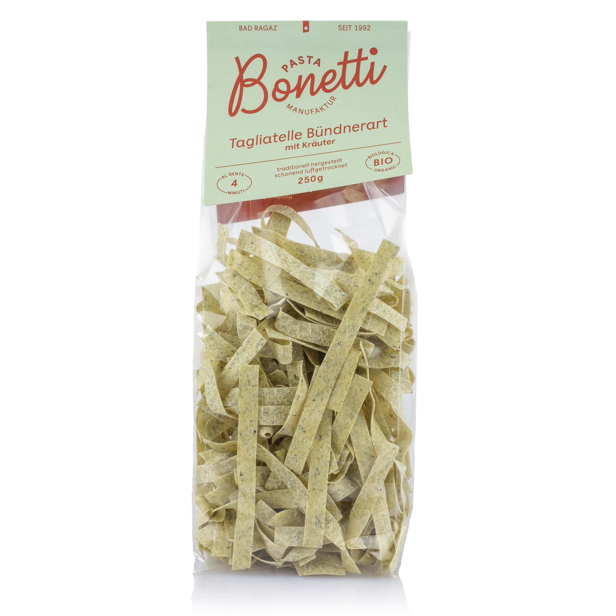 Bio Tagliatelle Wildkräuter, 250g