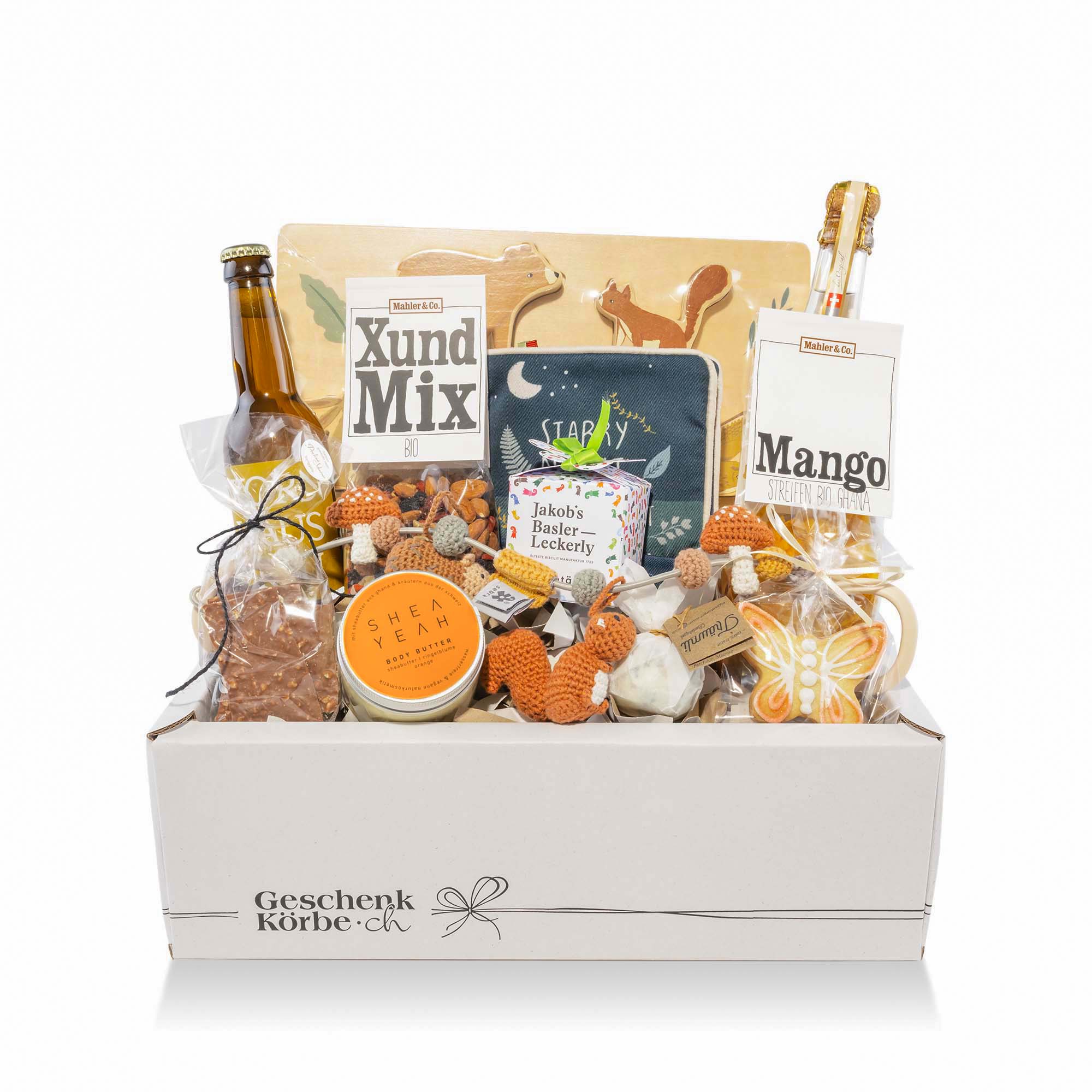 Geschenkkorb Baby "Eichhörnchen"