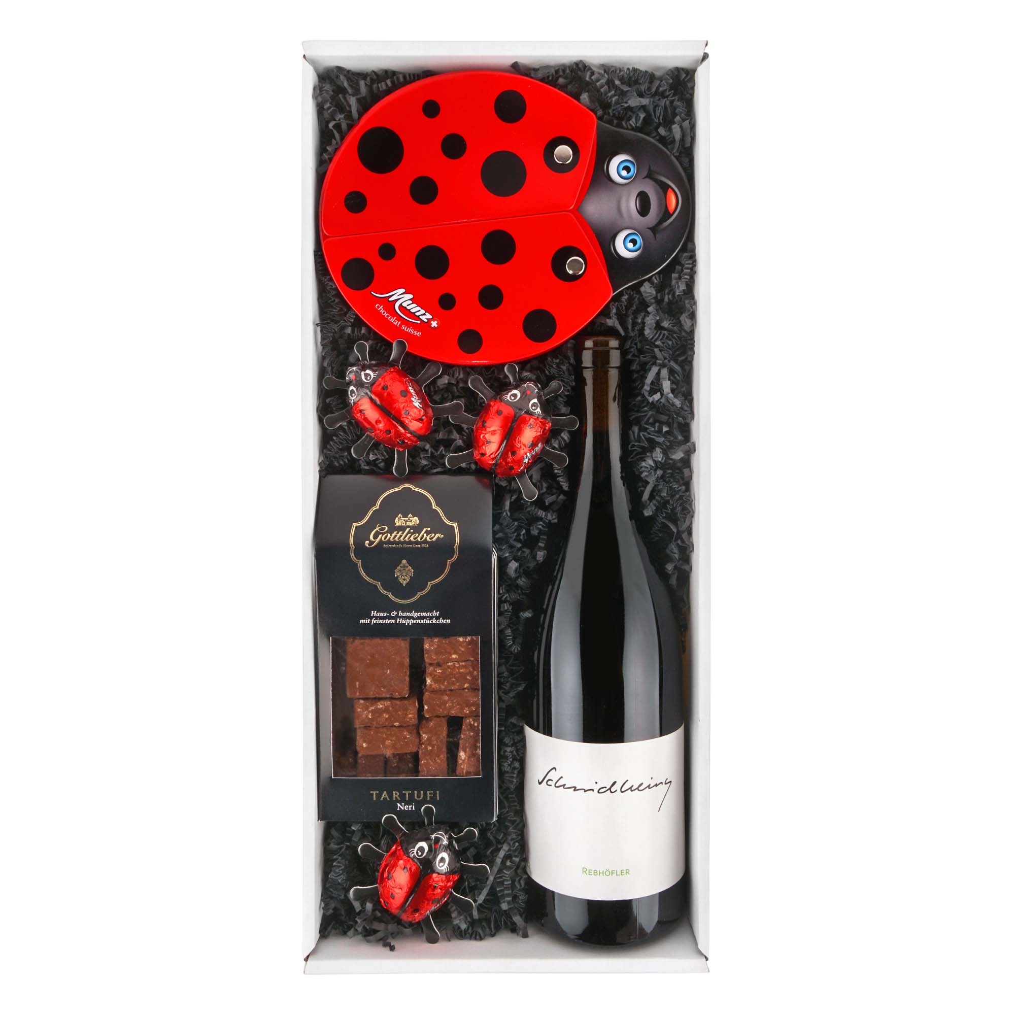 Geschenkkorb "Marienkäfer"
