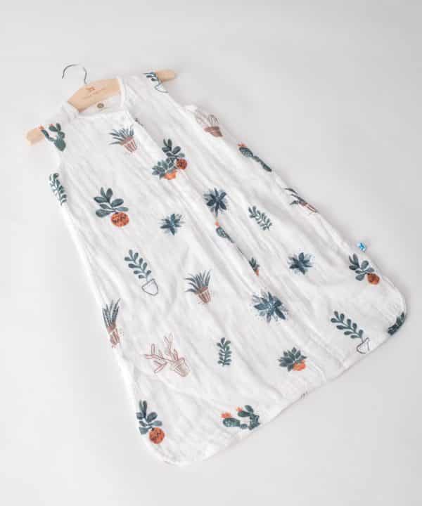 Cotton Muslin Sleeping Bag Gr. S - Prickle Pots Cotton Muslin Sleeping Bag Gr. S - Prickle Pots