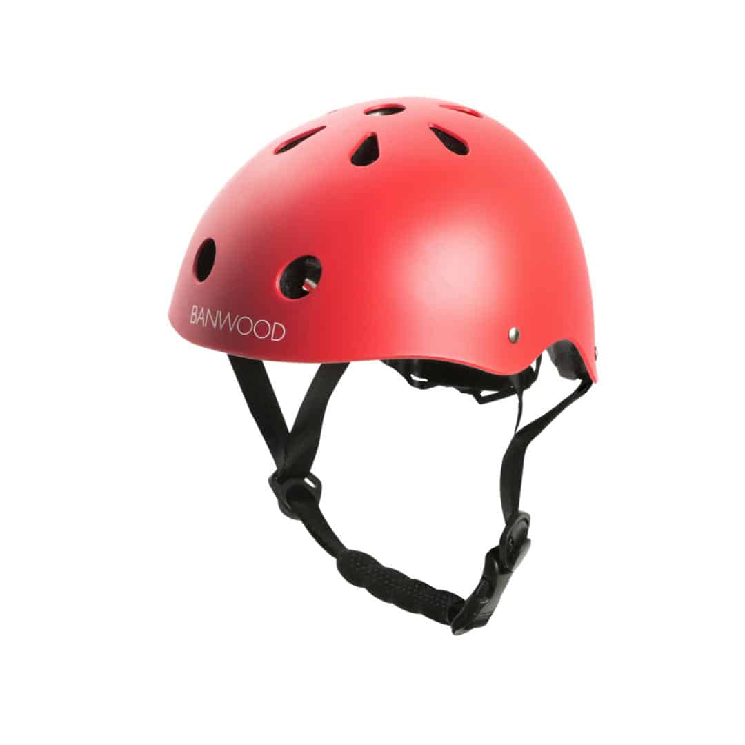Klassischer Helm Rot - Gr. S