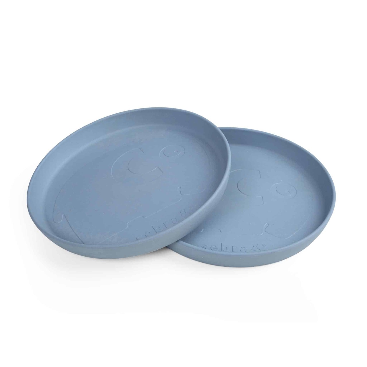 silicone, Untersetzer, blau, rund, zwei-teilig