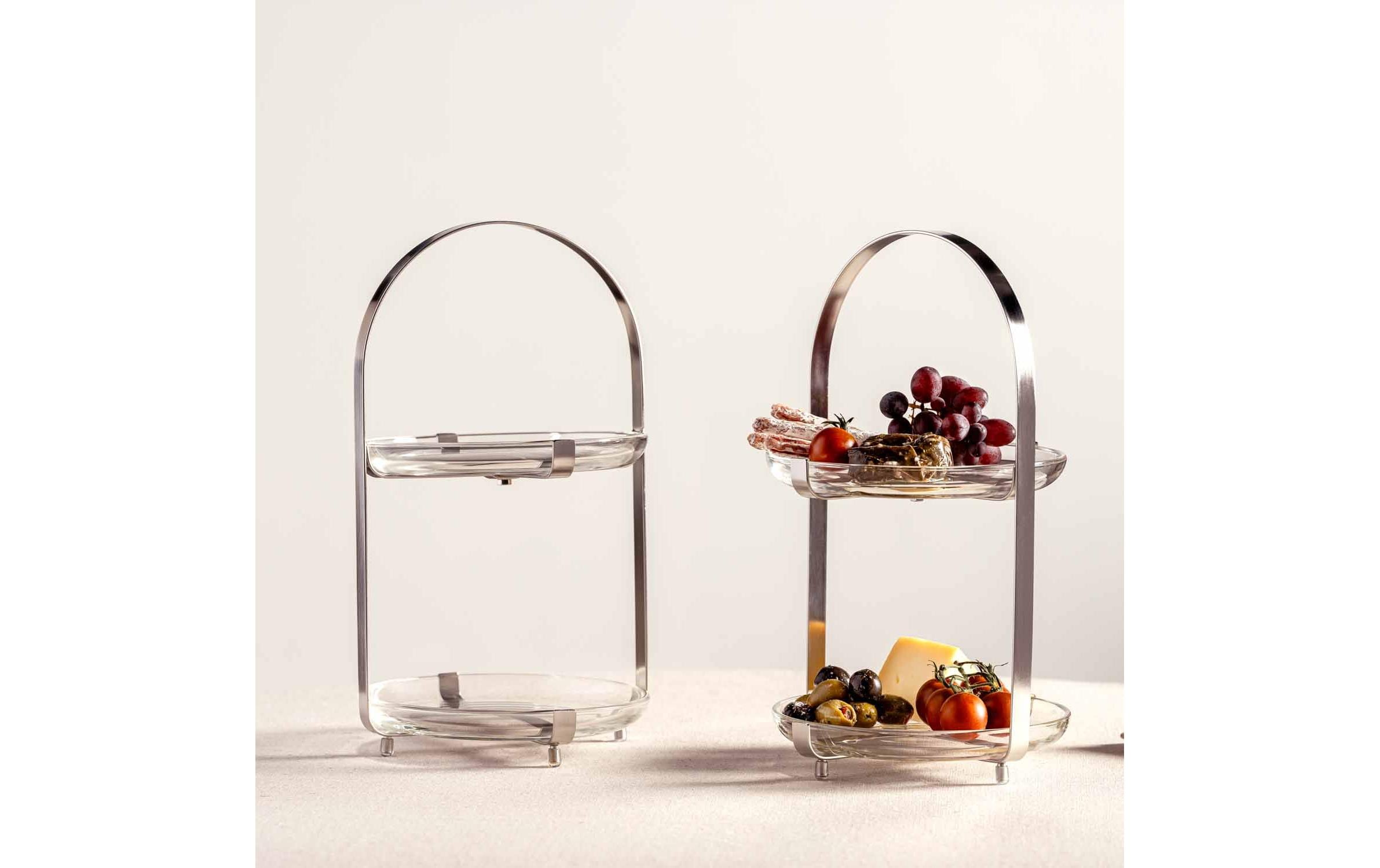 Krug, Glas, Essen, Präsentation des Essens