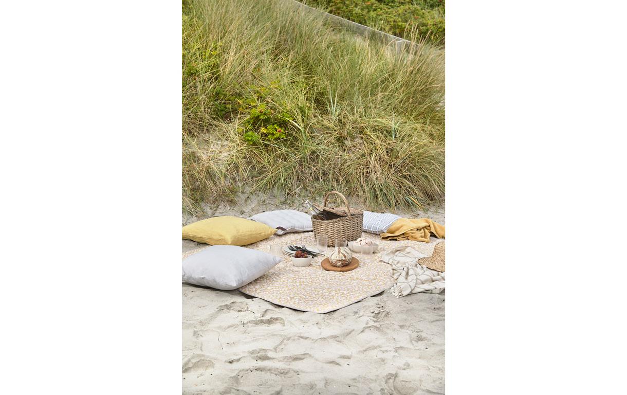 Södahl Kissen Linen Straw